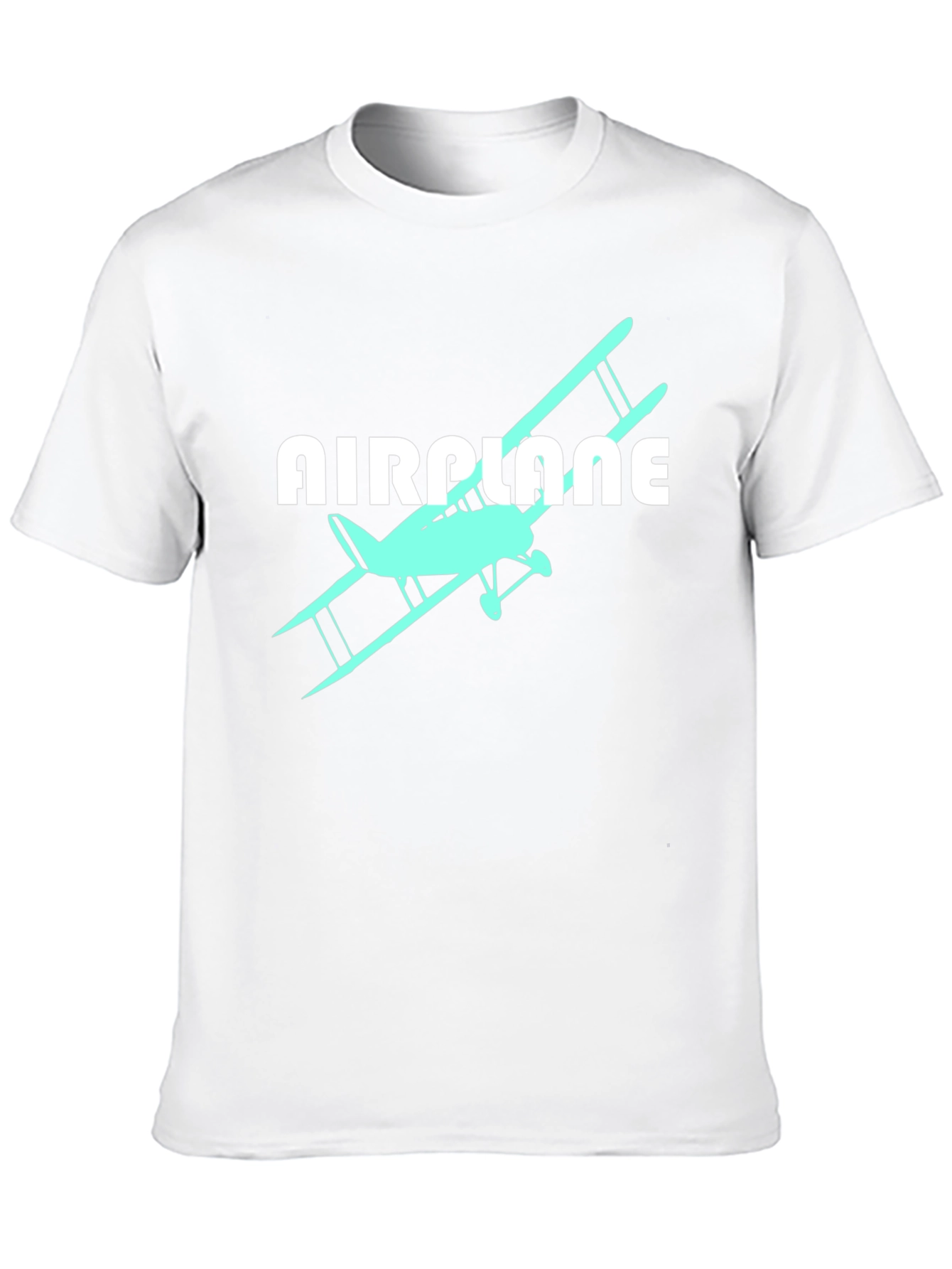 Airplane Biplane Graphic Tee - Aviation T-Shirt