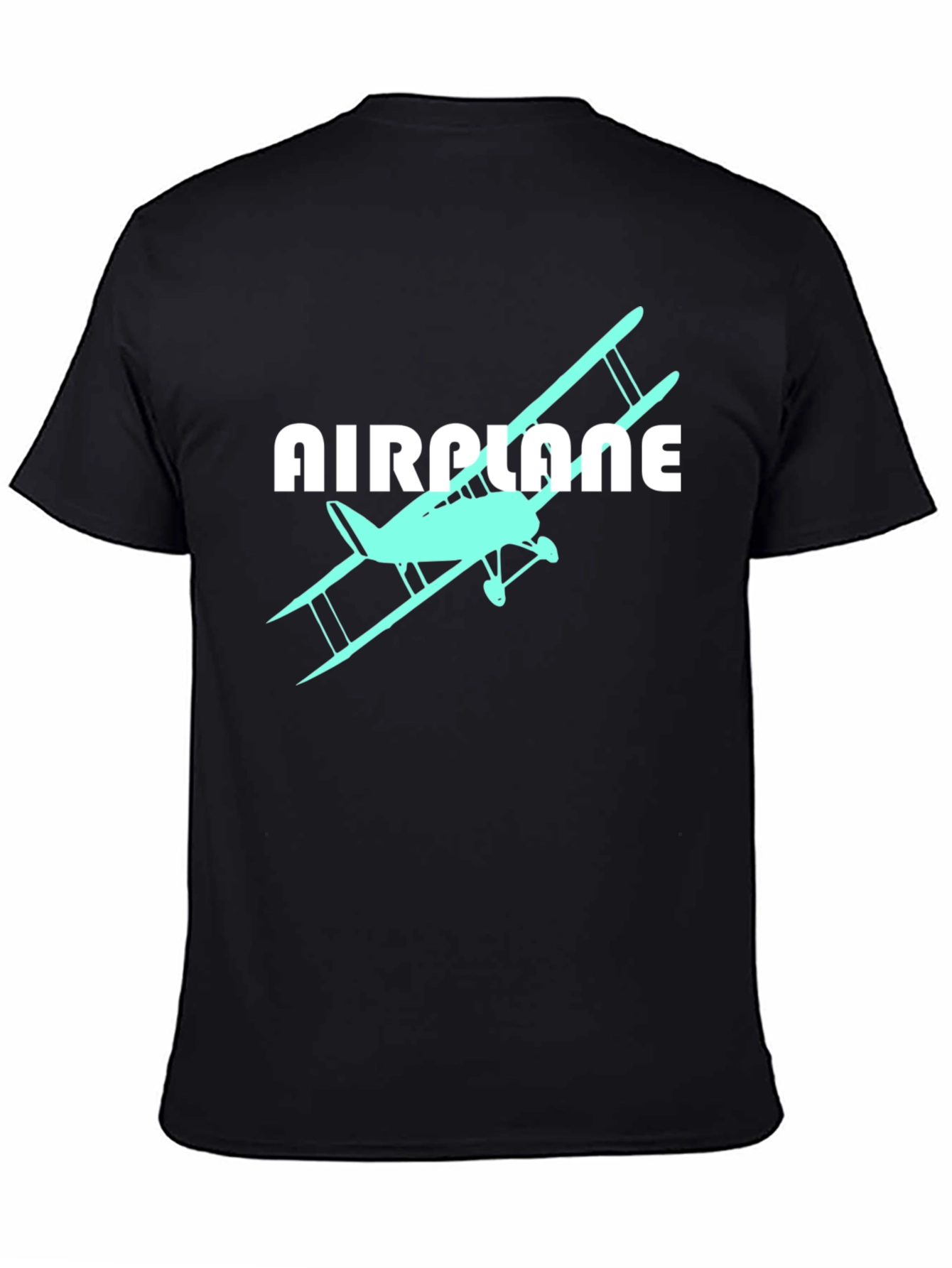Airplane Biplane Graphic Tee - Aviation T-Shirt