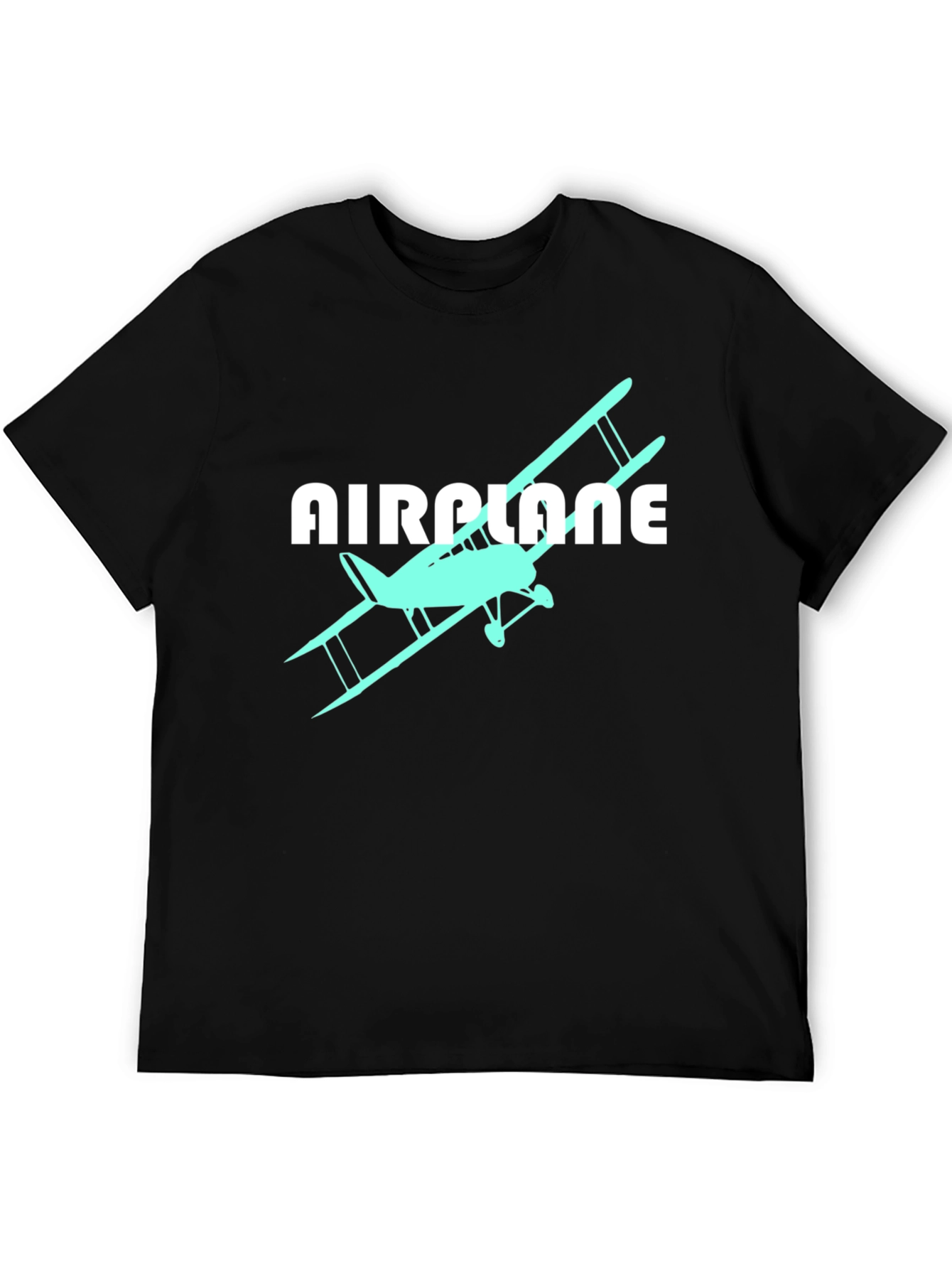 Airplane Biplane Graphic Tee - Aviation T-Shirt