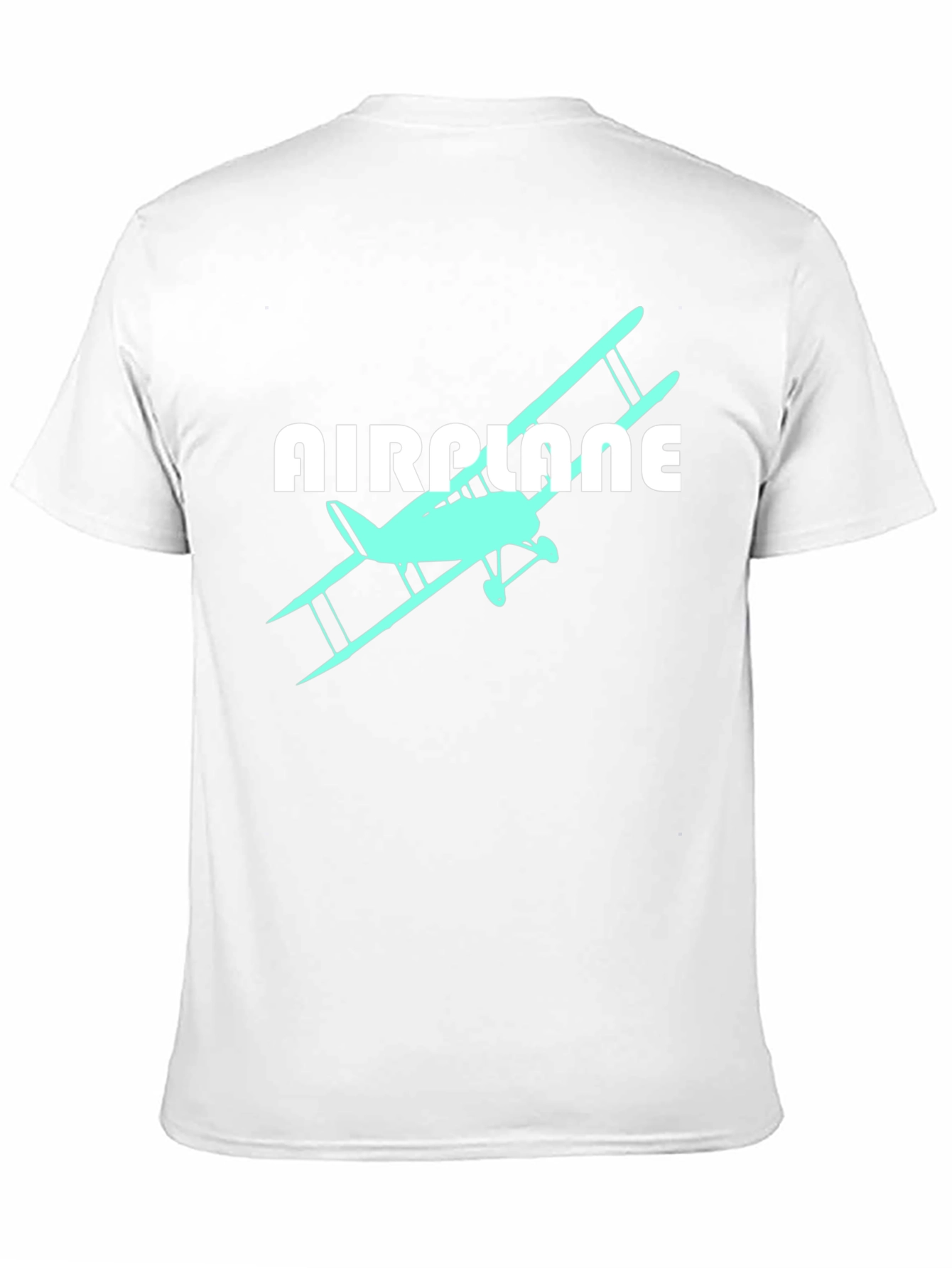 Airplane Biplane Graphic Tee - Aviation T-Shirt