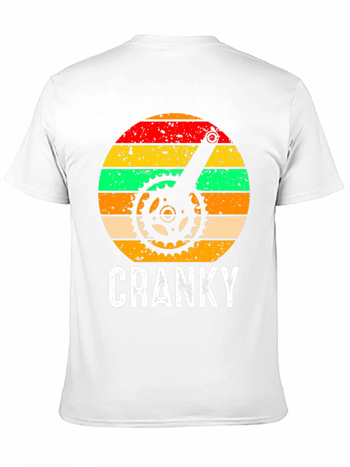 Cranky Cyclist Graphic Tee - Black