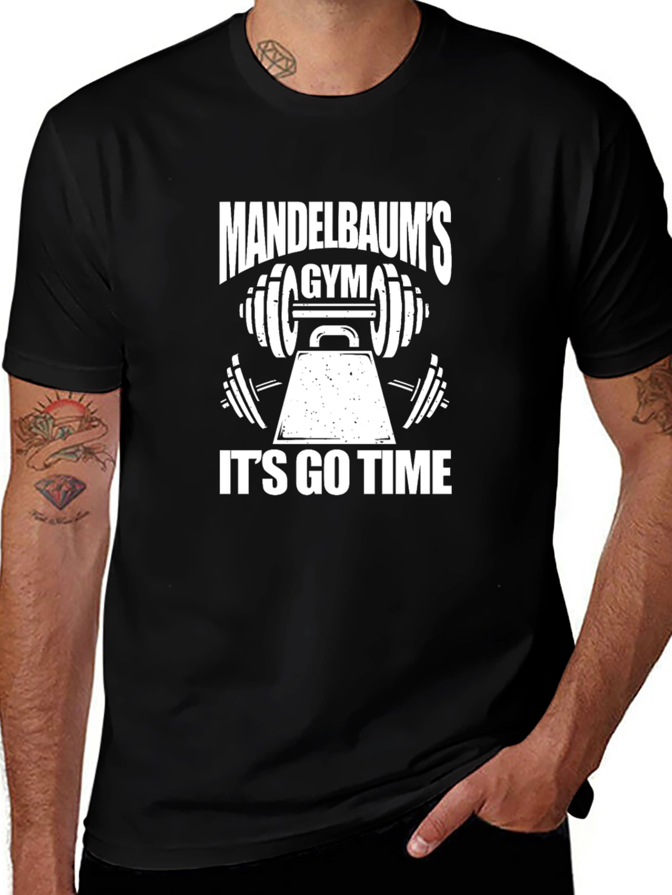 Mandelbaums Gym Its Go Time T-Shirt