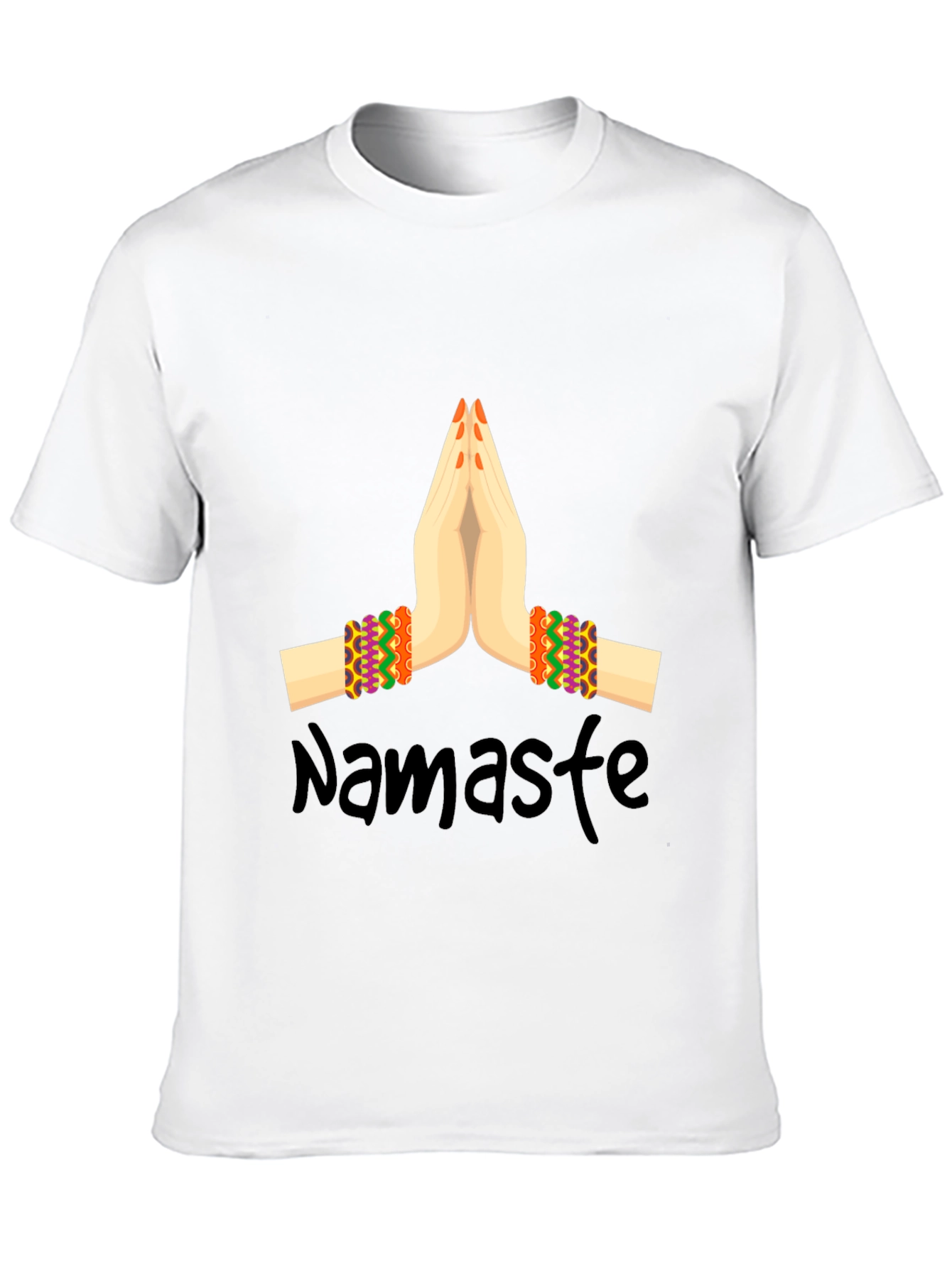Namaste Graphic Tee - Peace and Positivity