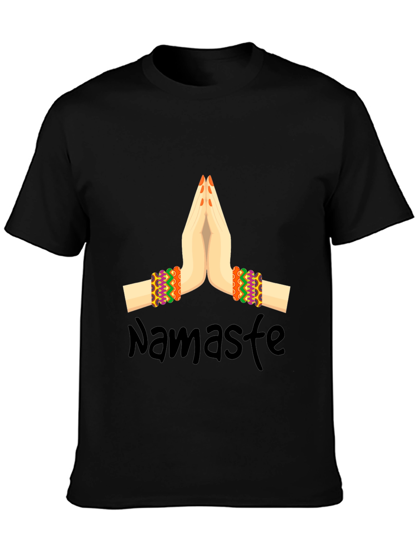 Namaste Graphic Tee - Peace and Positivity