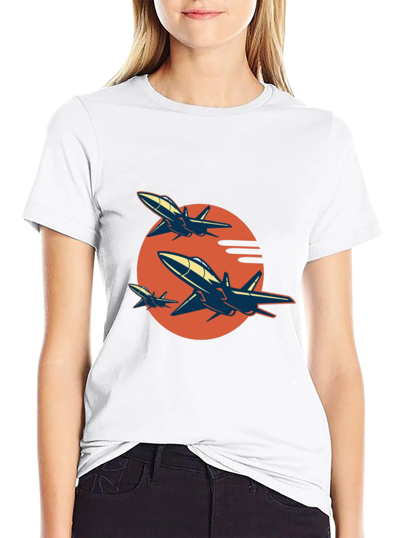Retro Jet Fighter T-Shirt