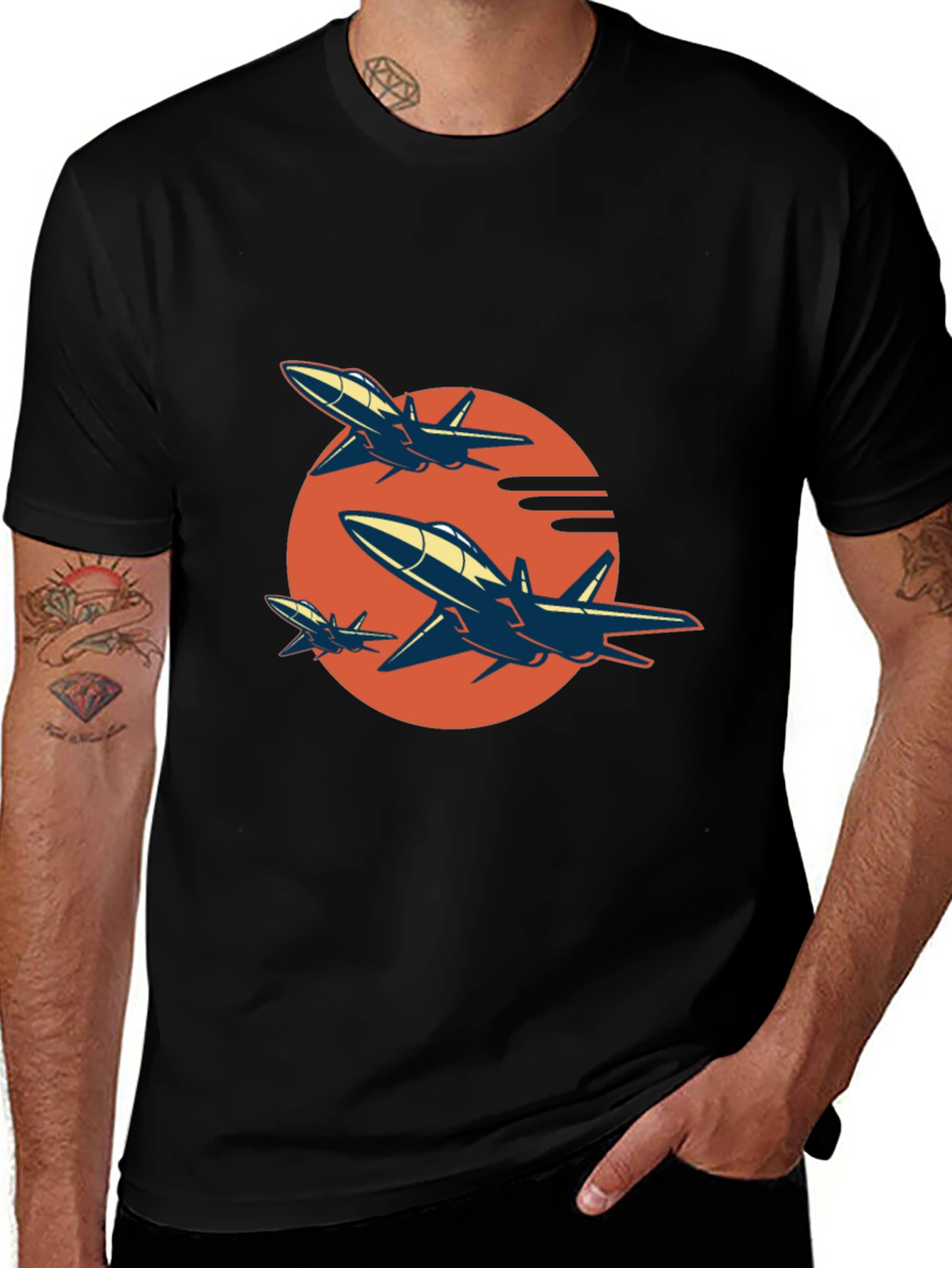 Retro Jet Fighter T-Shirt