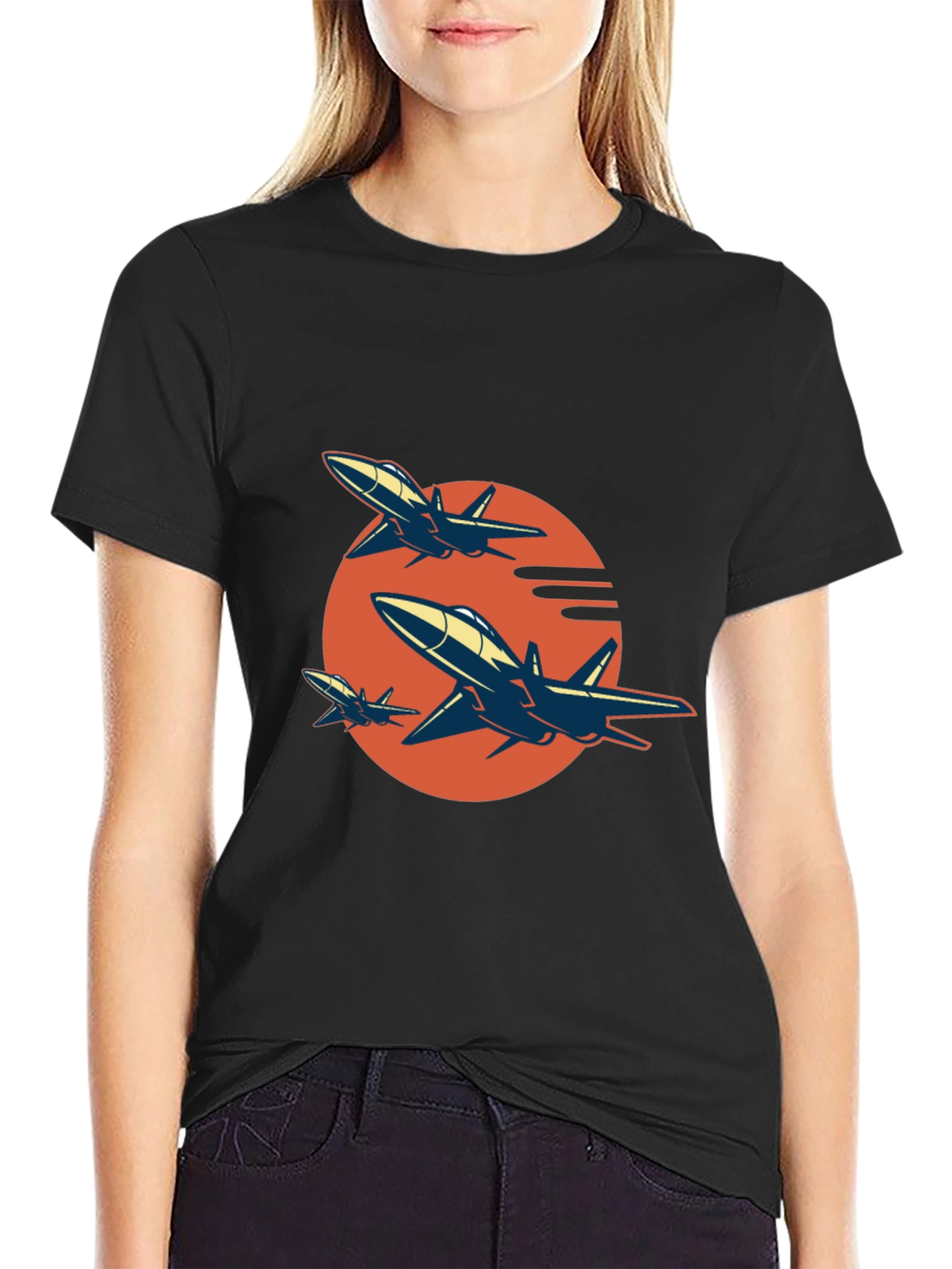 Retro Jet Fighter T-Shirt