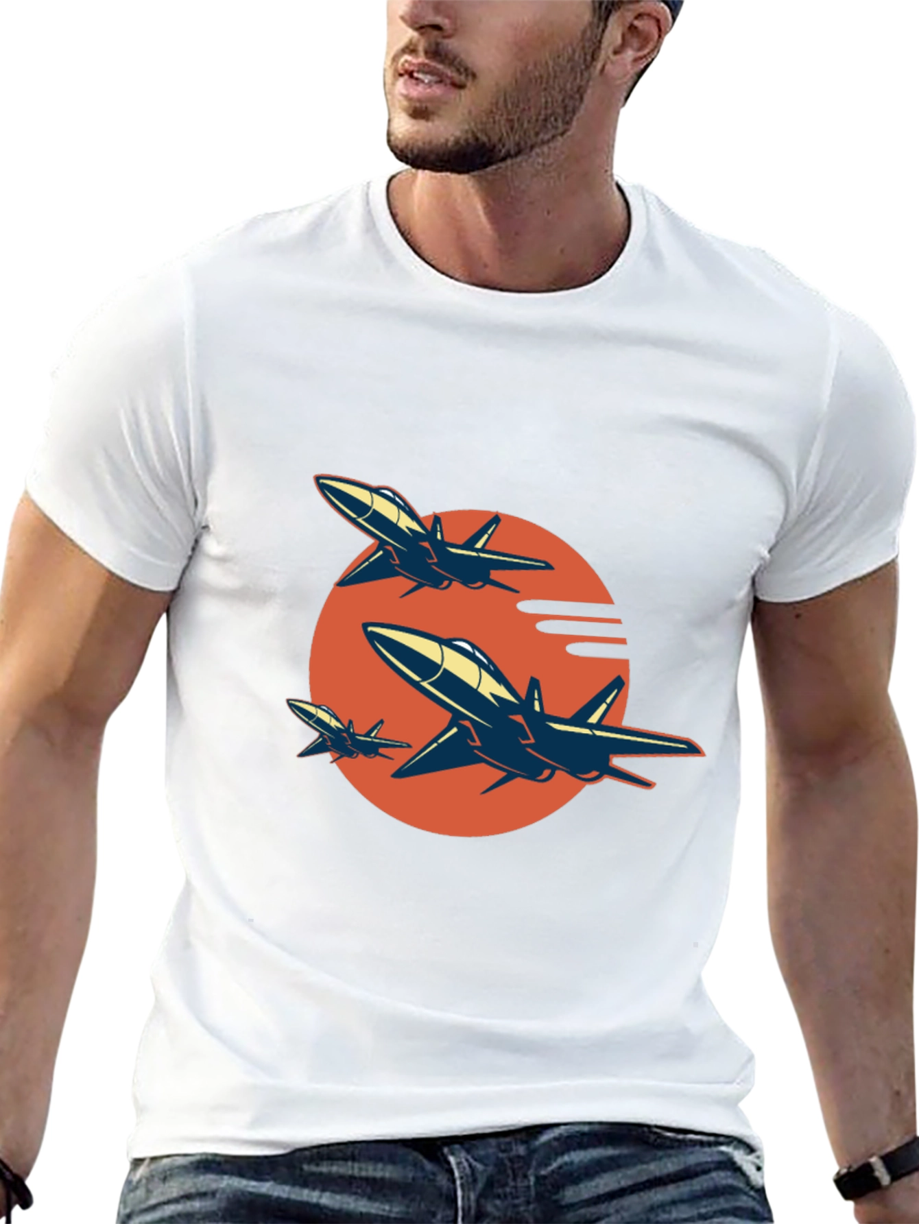 Retro Jet Fighter T-Shirt