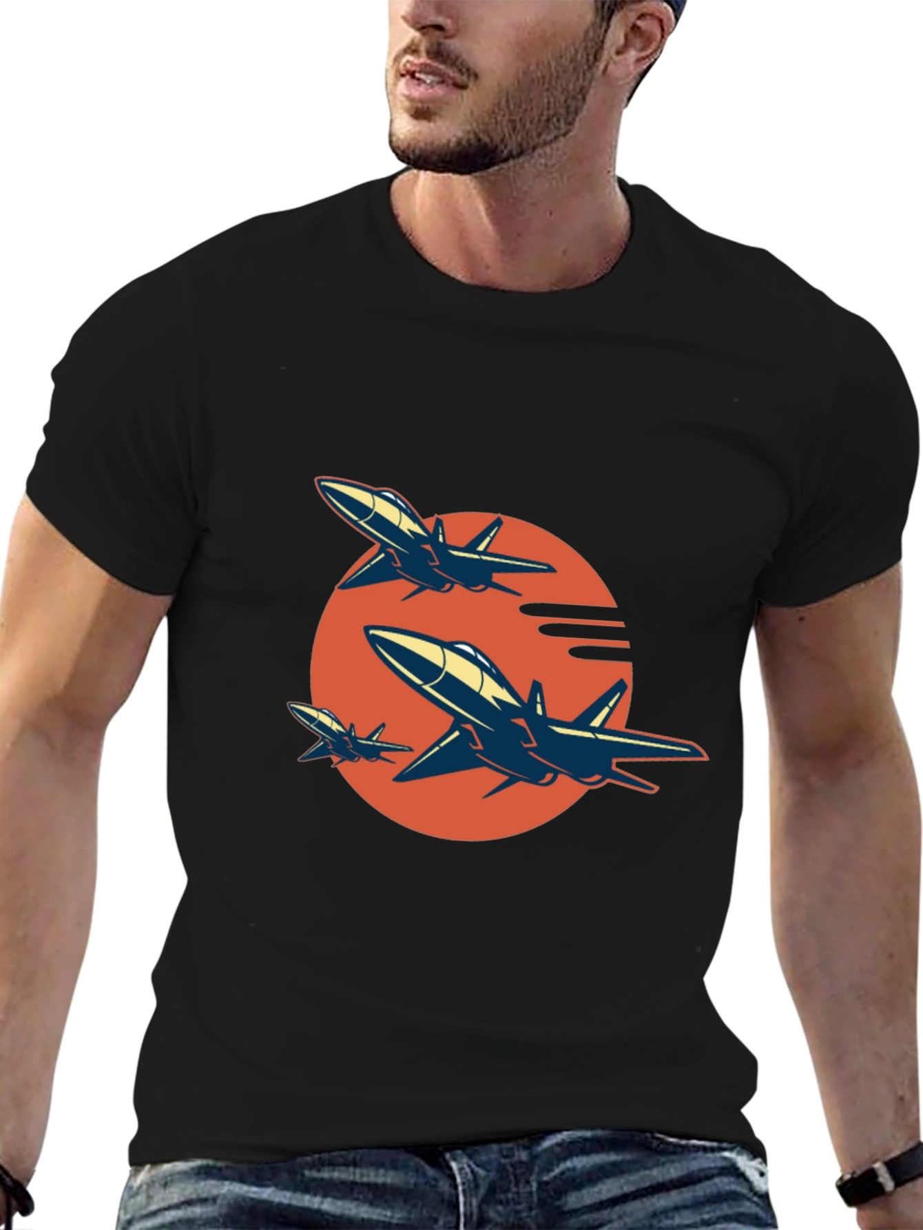 Retro Jet Fighter T-Shirt