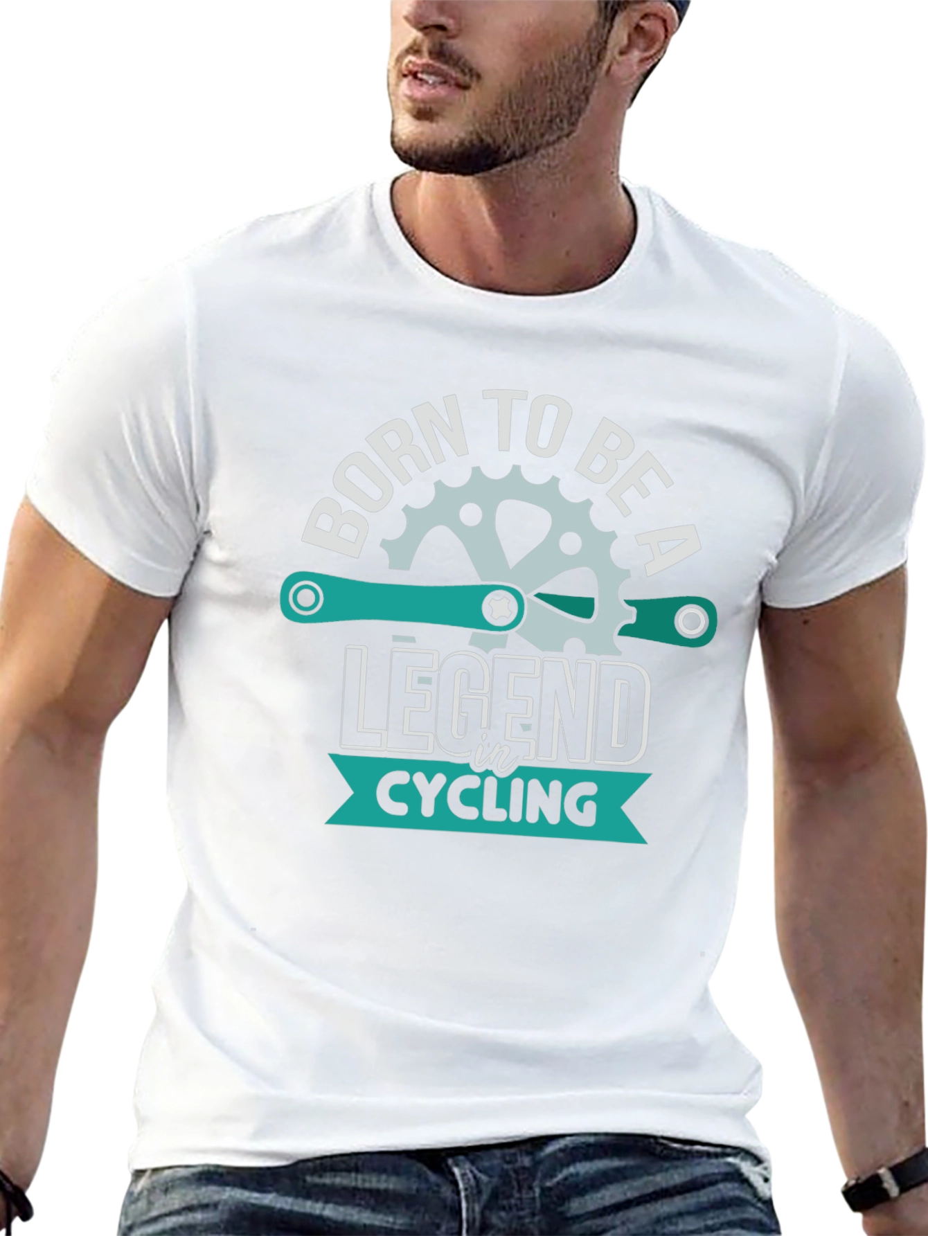 Born to Be a Legend Cycling T-Shirt