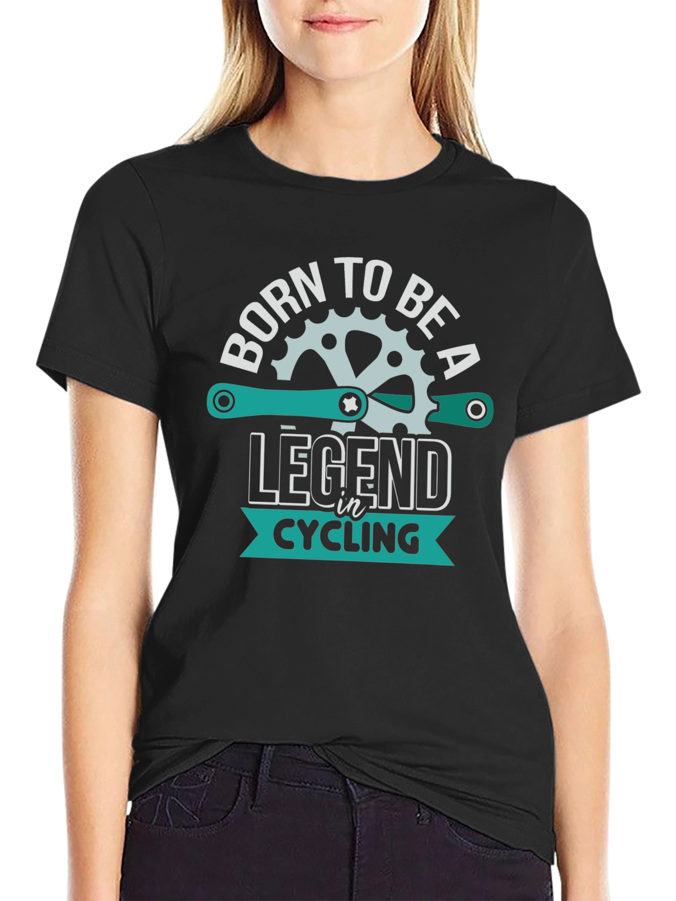 Born to Be a Legend Cycling T-Shirt