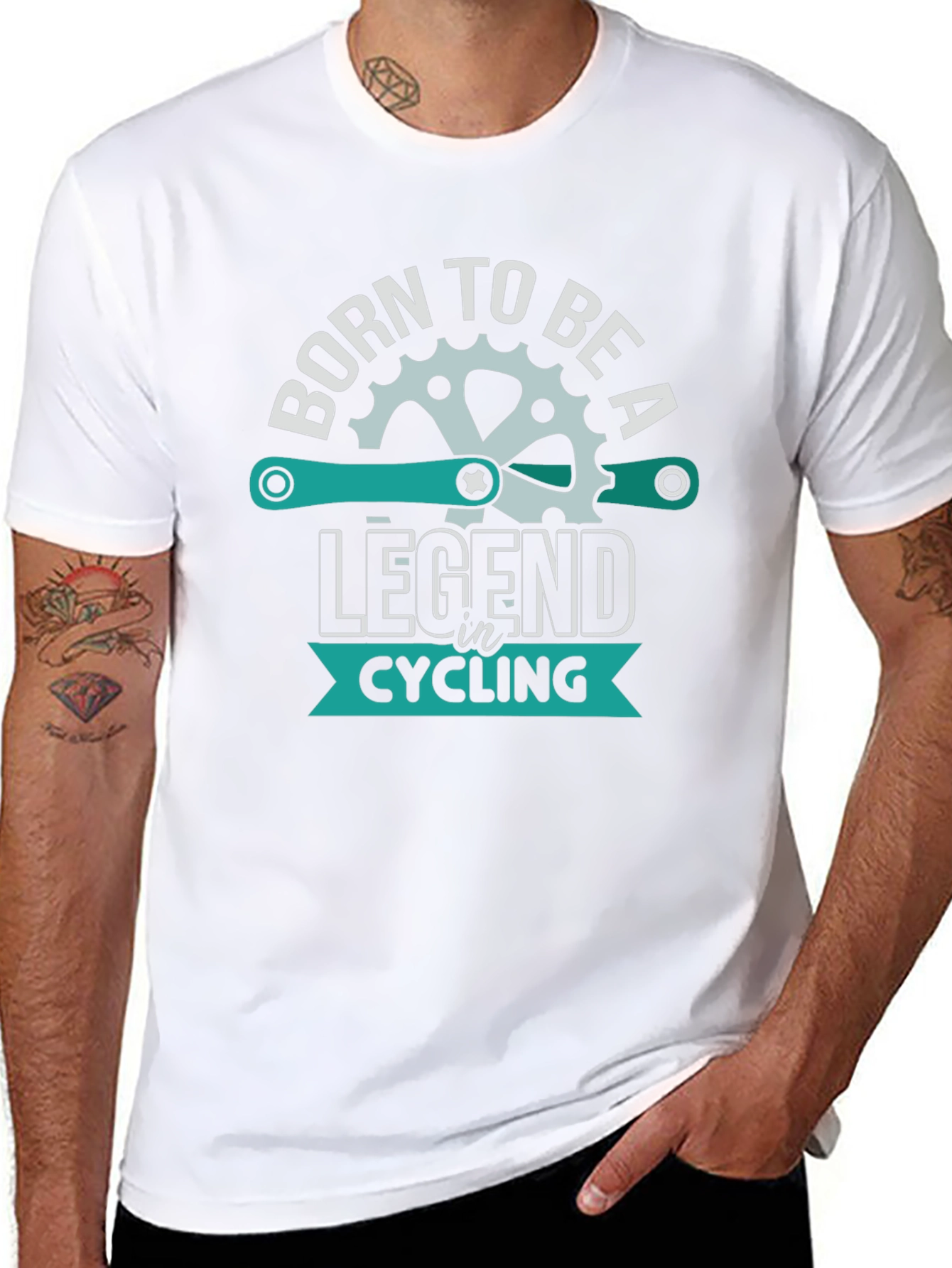 Born to Be a Legend Cycling T-Shirt