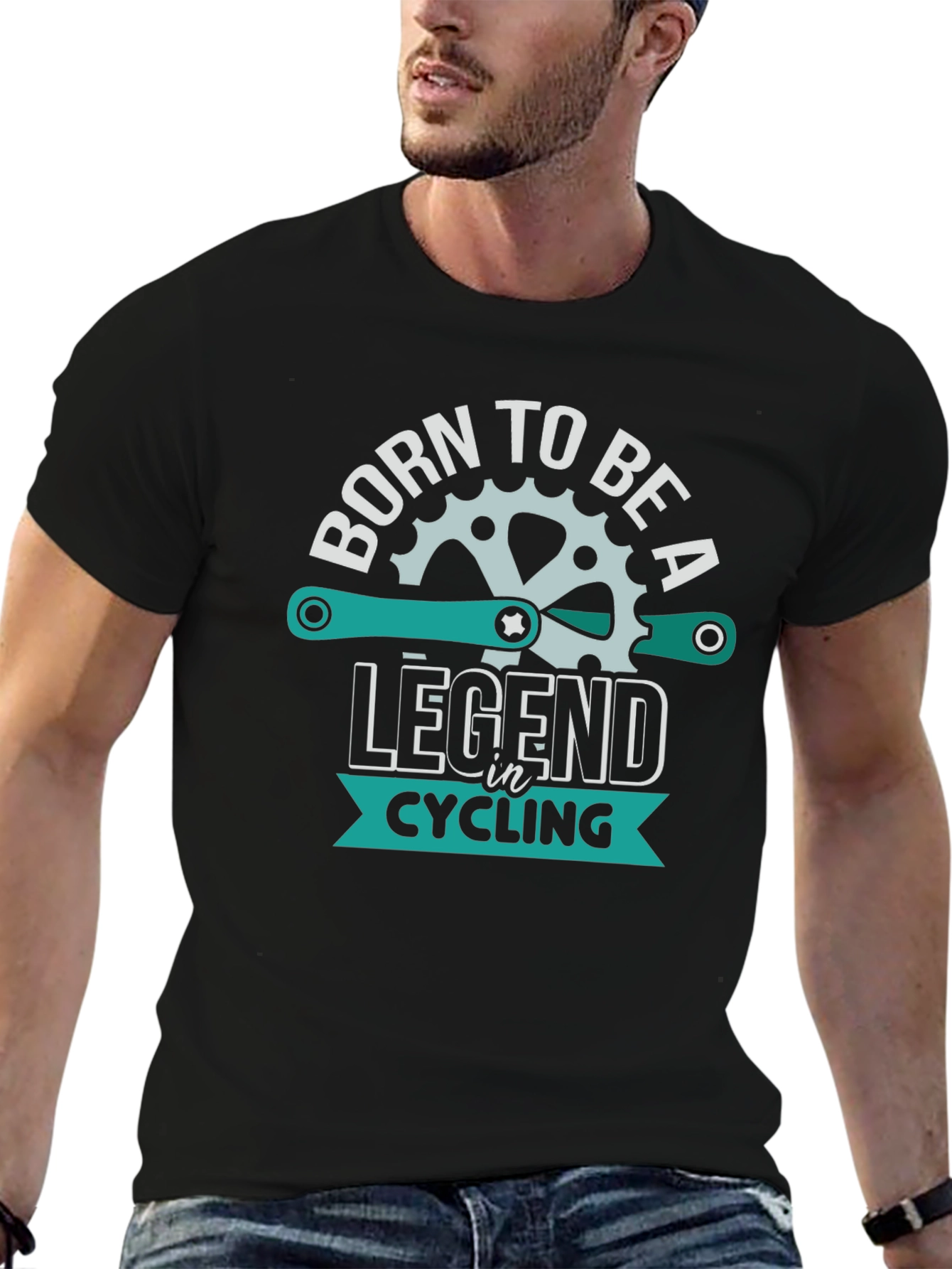 Born to Be a Legend Cycling T-Shirt