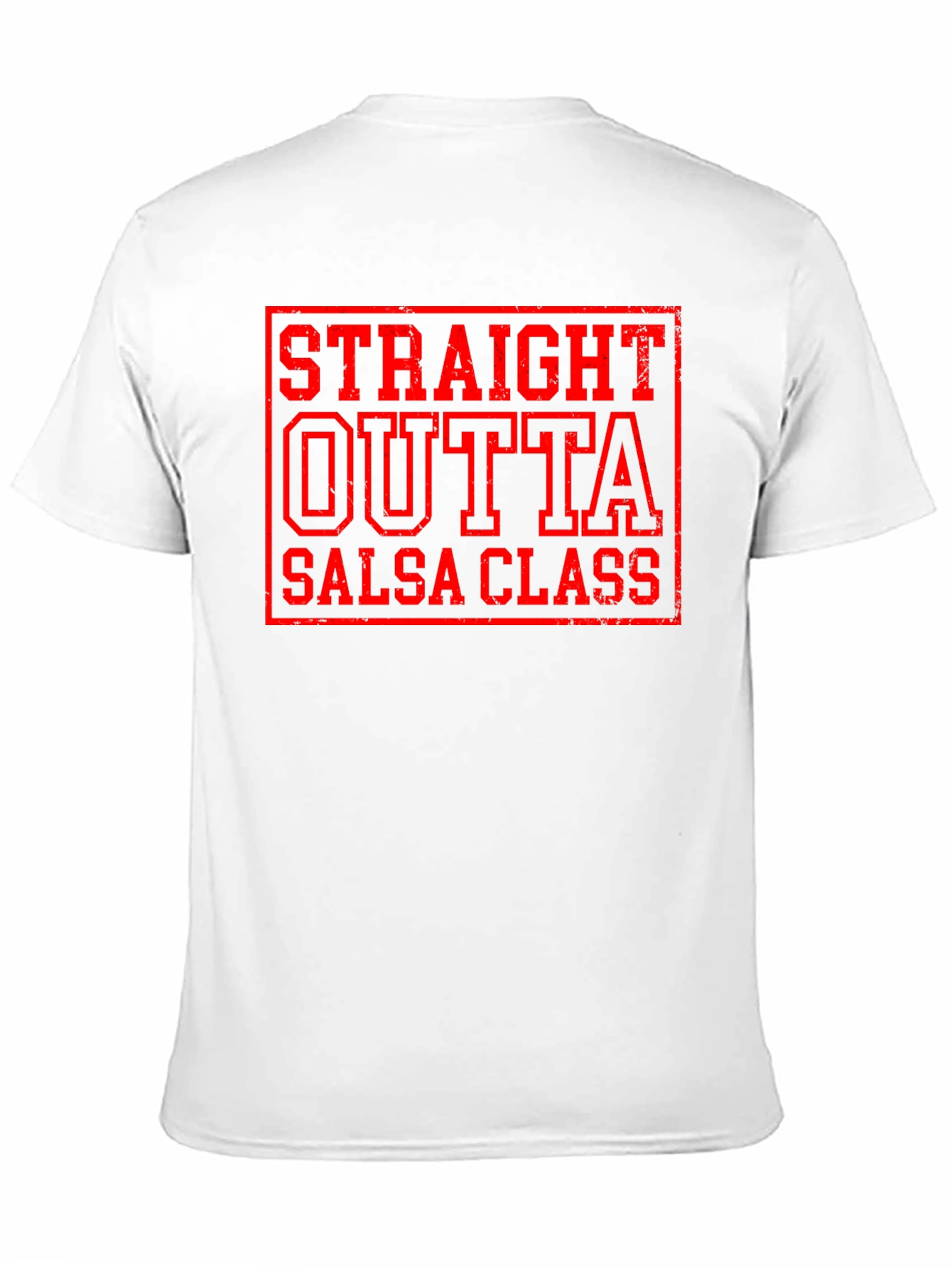 Straight Outta Salsa Class Funny Dance T-Shirt