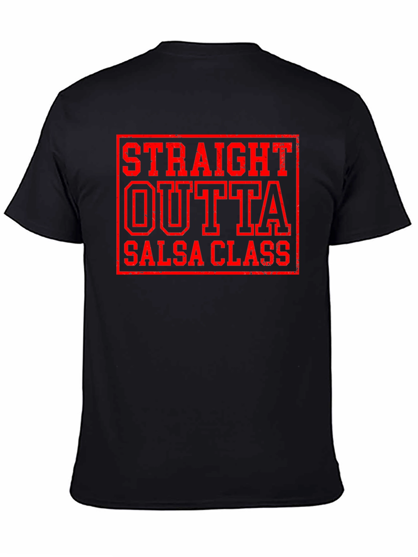 Straight Outta Salsa Class Funny Dance T-Shirt