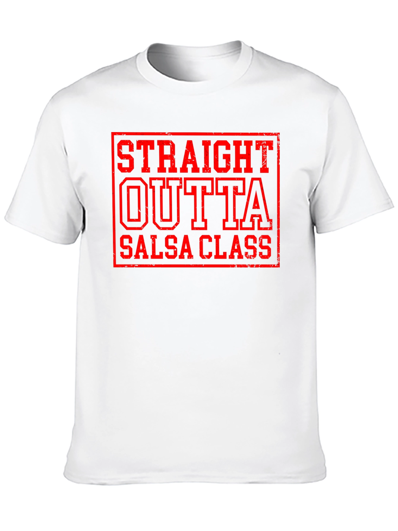Straight Outta Salsa Class Funny Dance T-Shirt