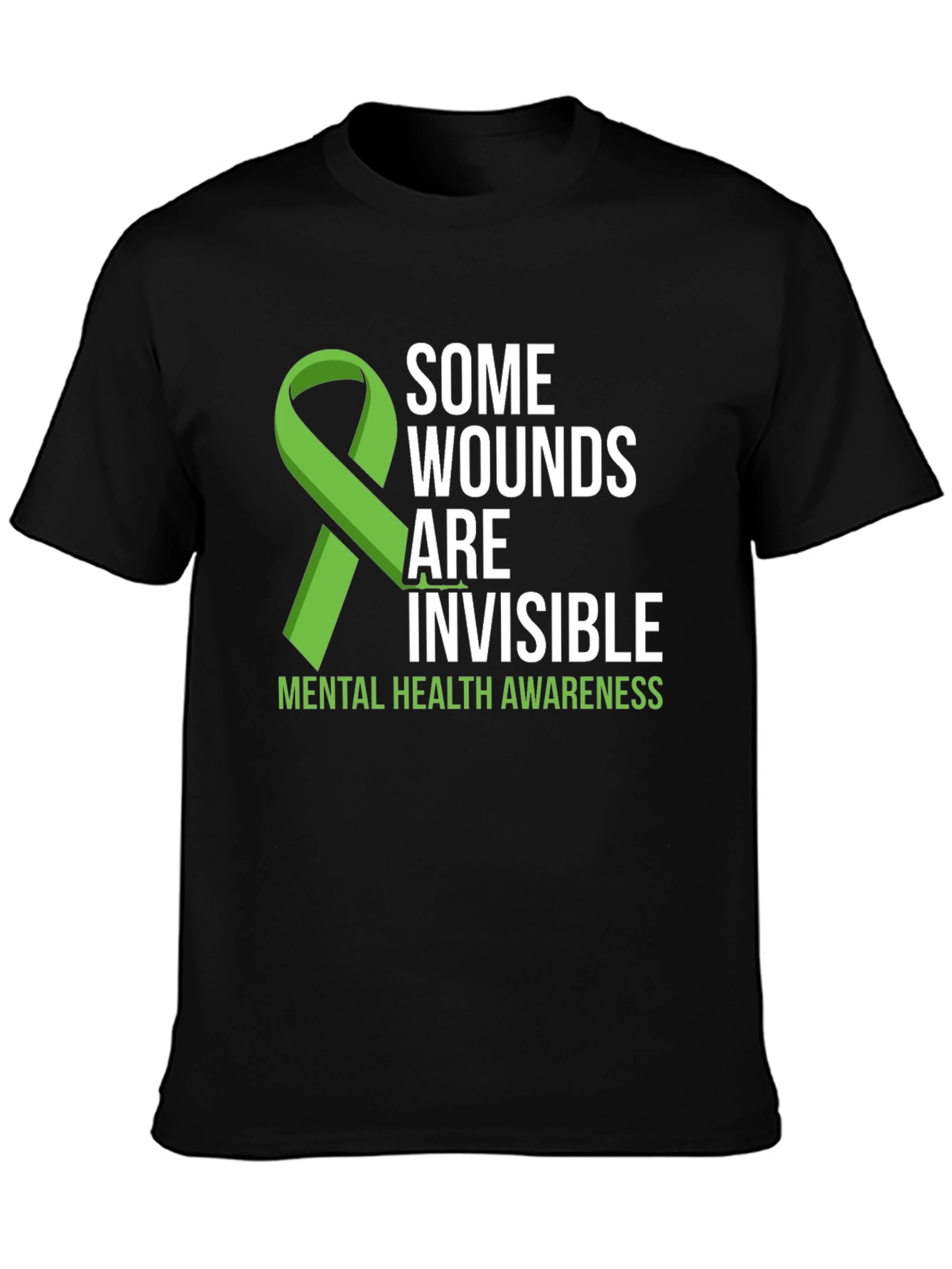 Mental Health Awareness Ribbon T-Shirt