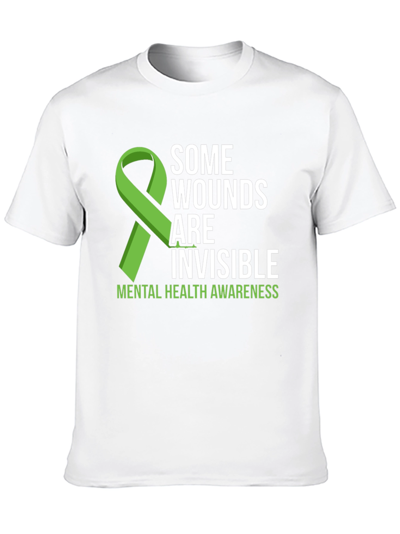 Mental Health Awareness Ribbon T-Shirt