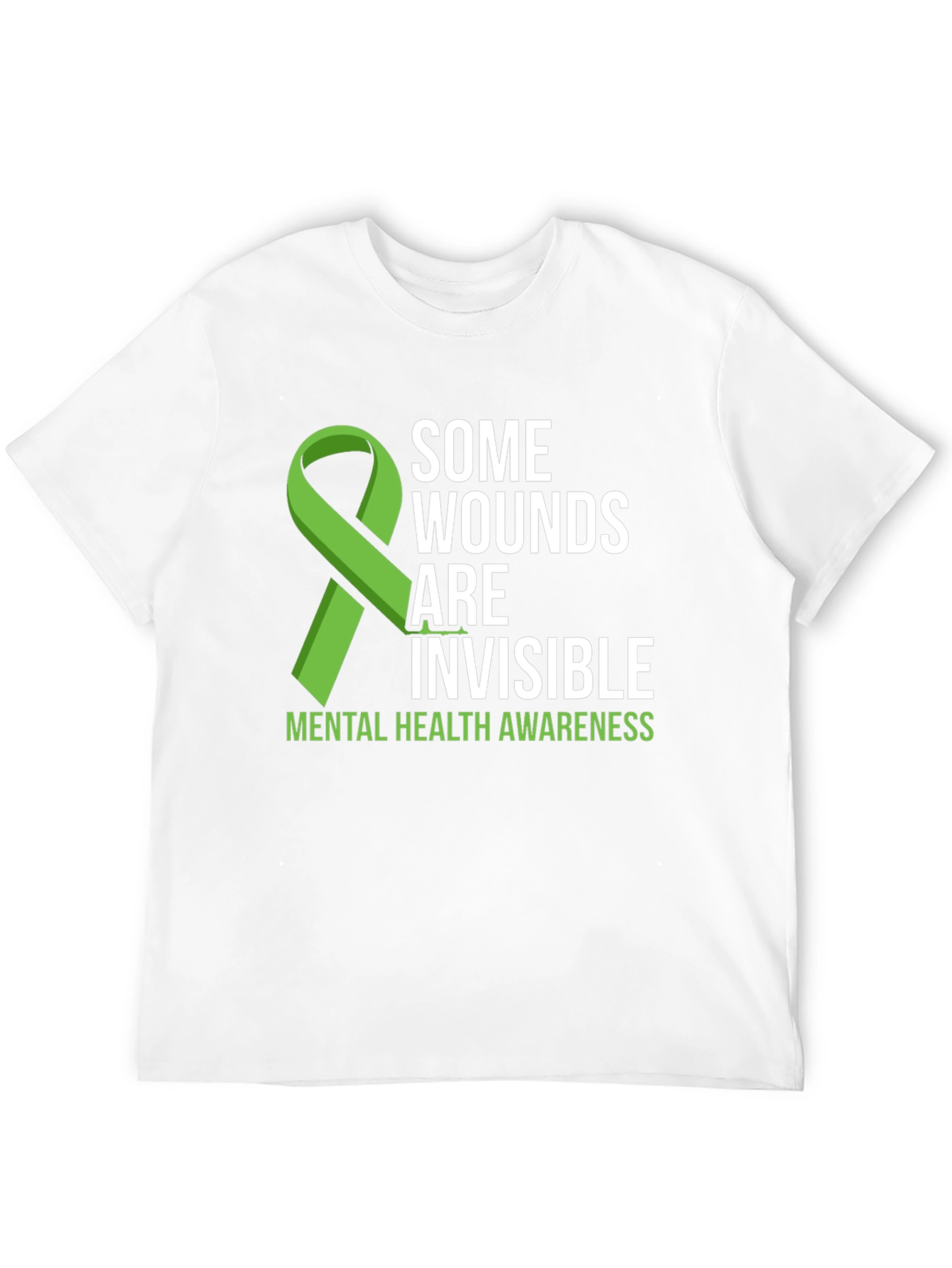 Mental Health Awareness Ribbon T-Shirt