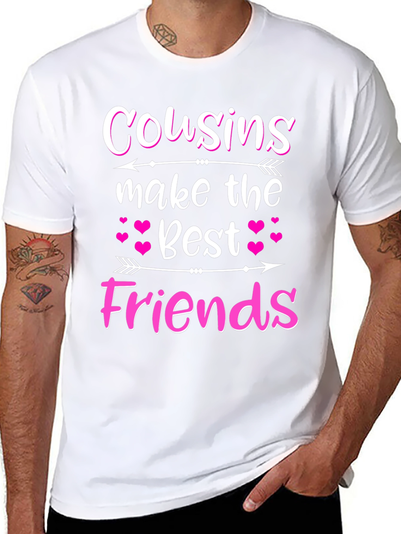 Cousins Best Friends Graphic Tee