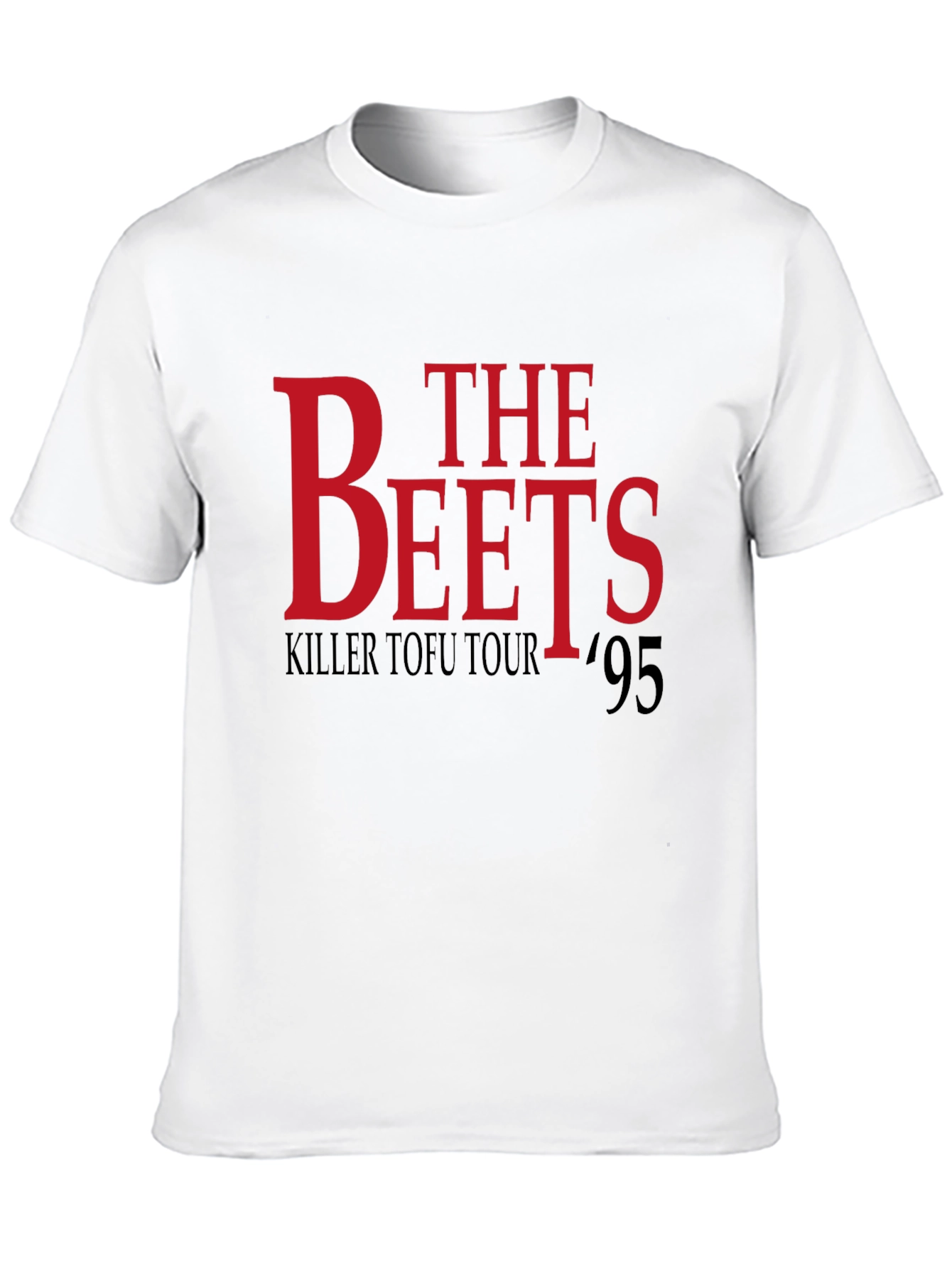 The Beets Killer Tofu Tour 95 Black T-Shirt
