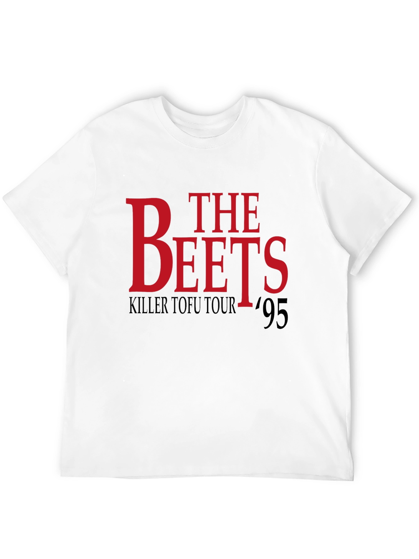 The Beets Killer Tofu Tour 95 Black T-Shirt