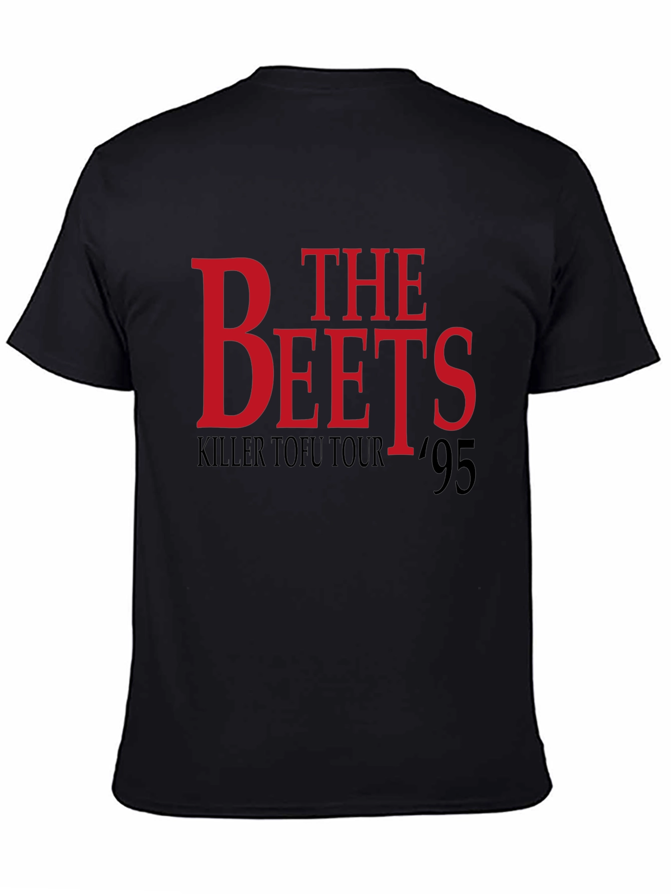 The Beets Killer Tofu Tour 95 Black T-Shirt