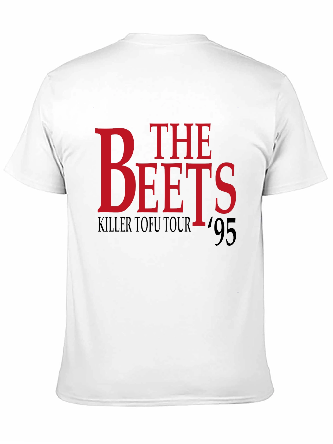 The Beets Killer Tofu Tour 95 Black T-Shirt
