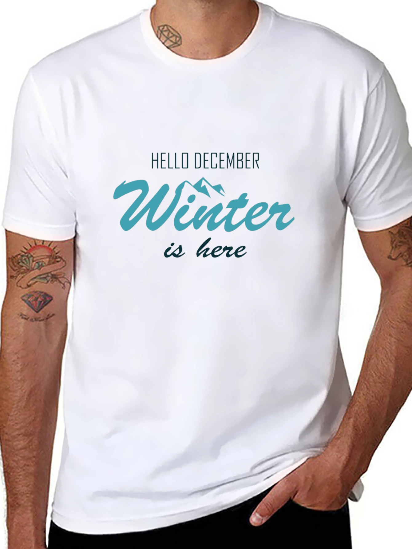 Hello December Winter is Here T-Shirt