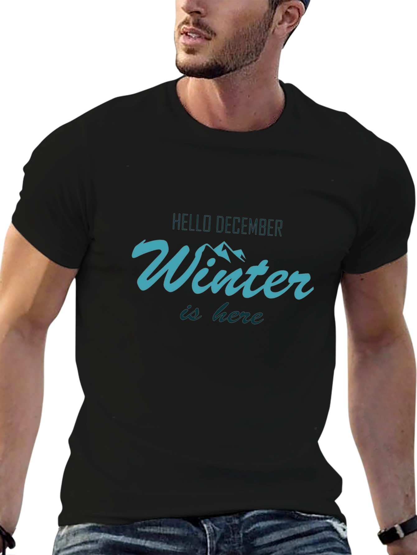 Hello December Winter is Here T-Shirt