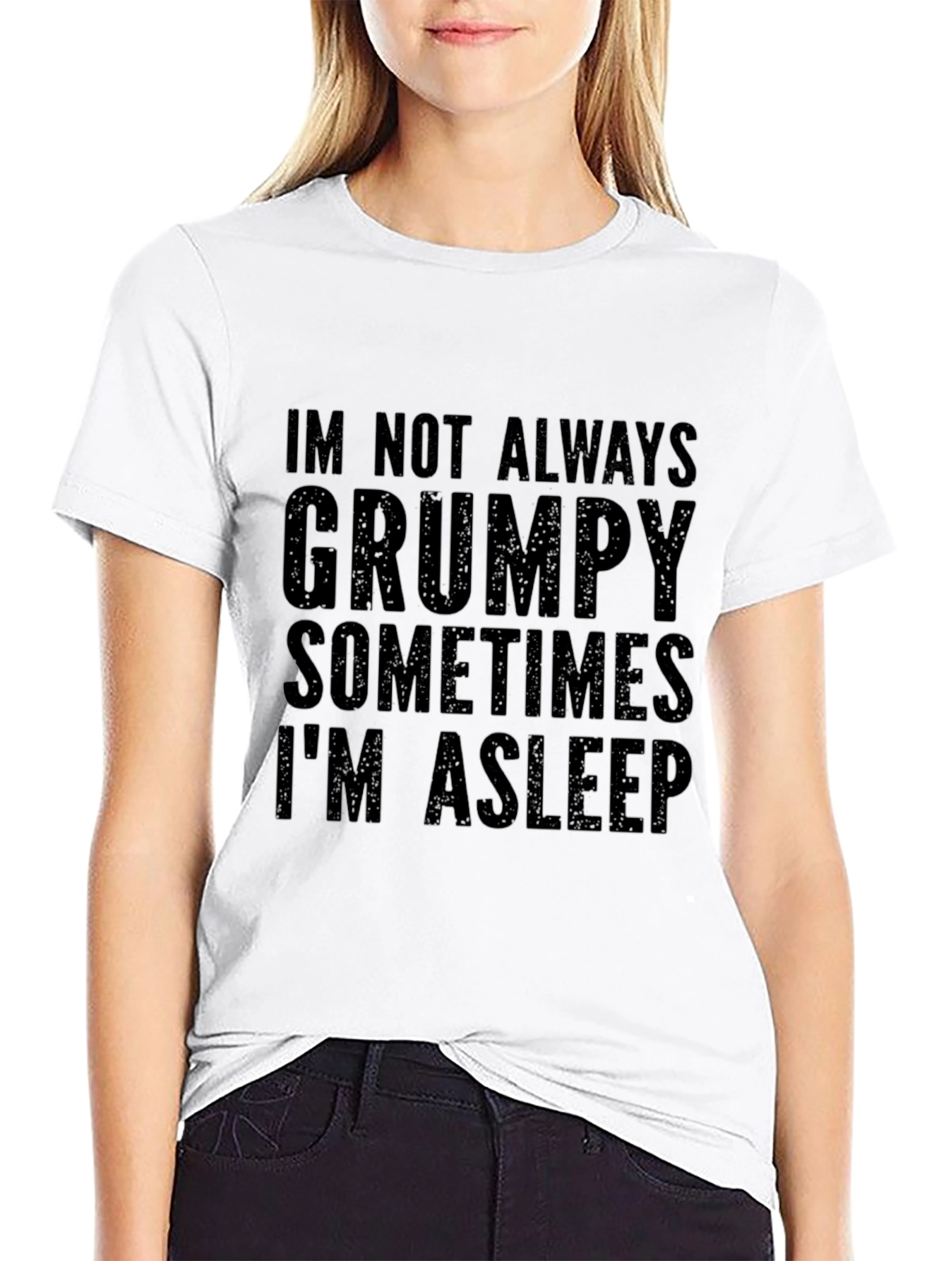 Grumpy Sleep T-Shirt - Funny Graphic Tee