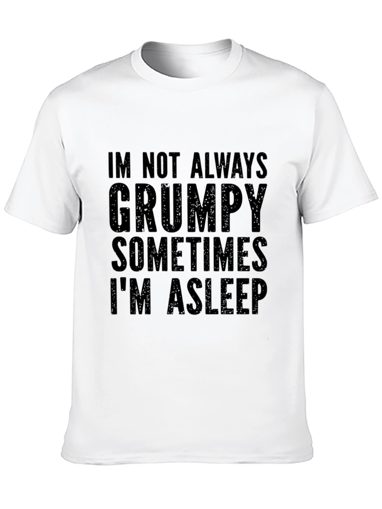 Grumpy Sleep T-Shirt - Funny Graphic Tee