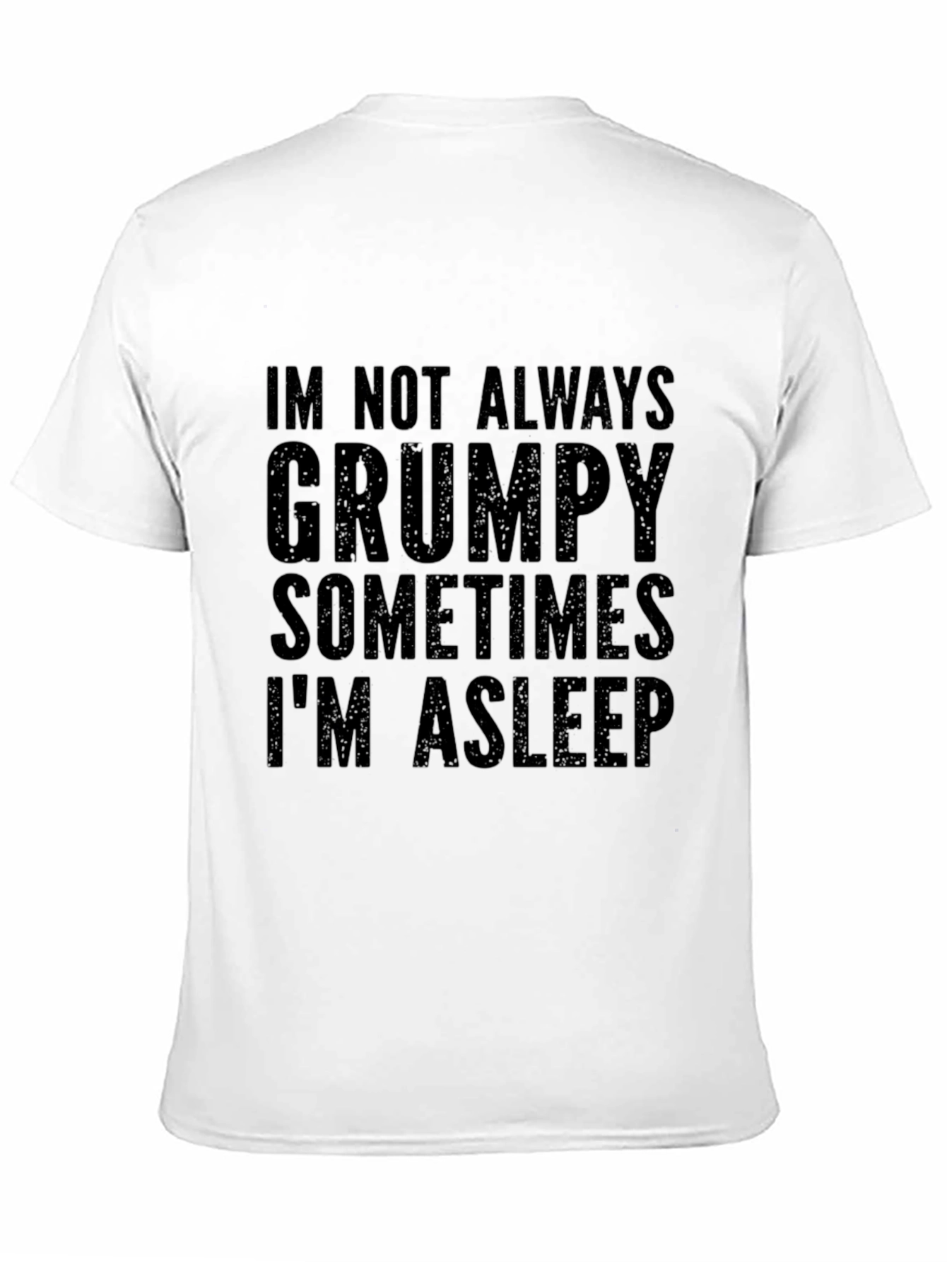 Grumpy Sleep T-Shirt - Funny Graphic Tee