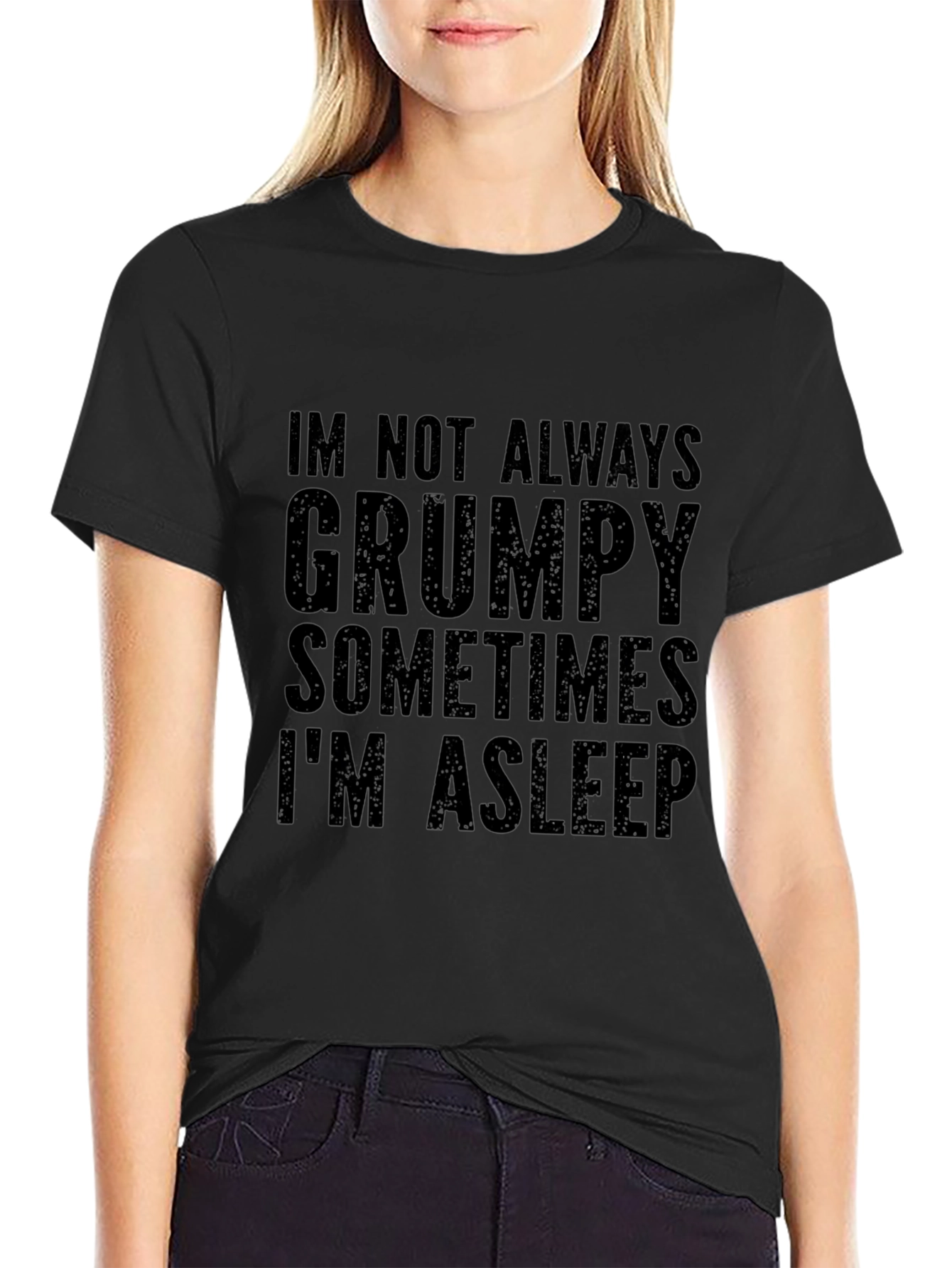 Grumpy Sleep T-Shirt - Funny Graphic Tee