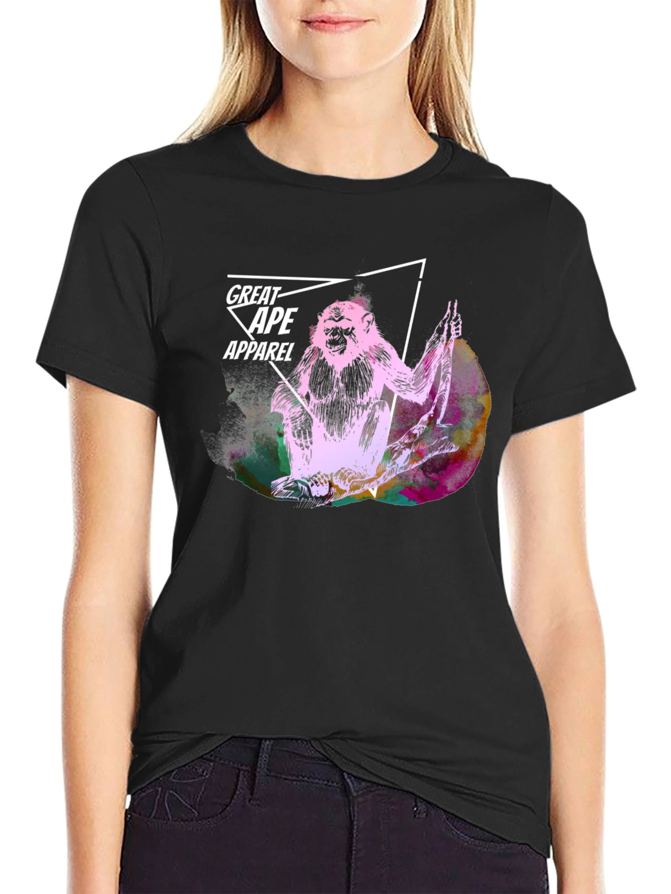 Great Ape Apparel Black T-Shirt
