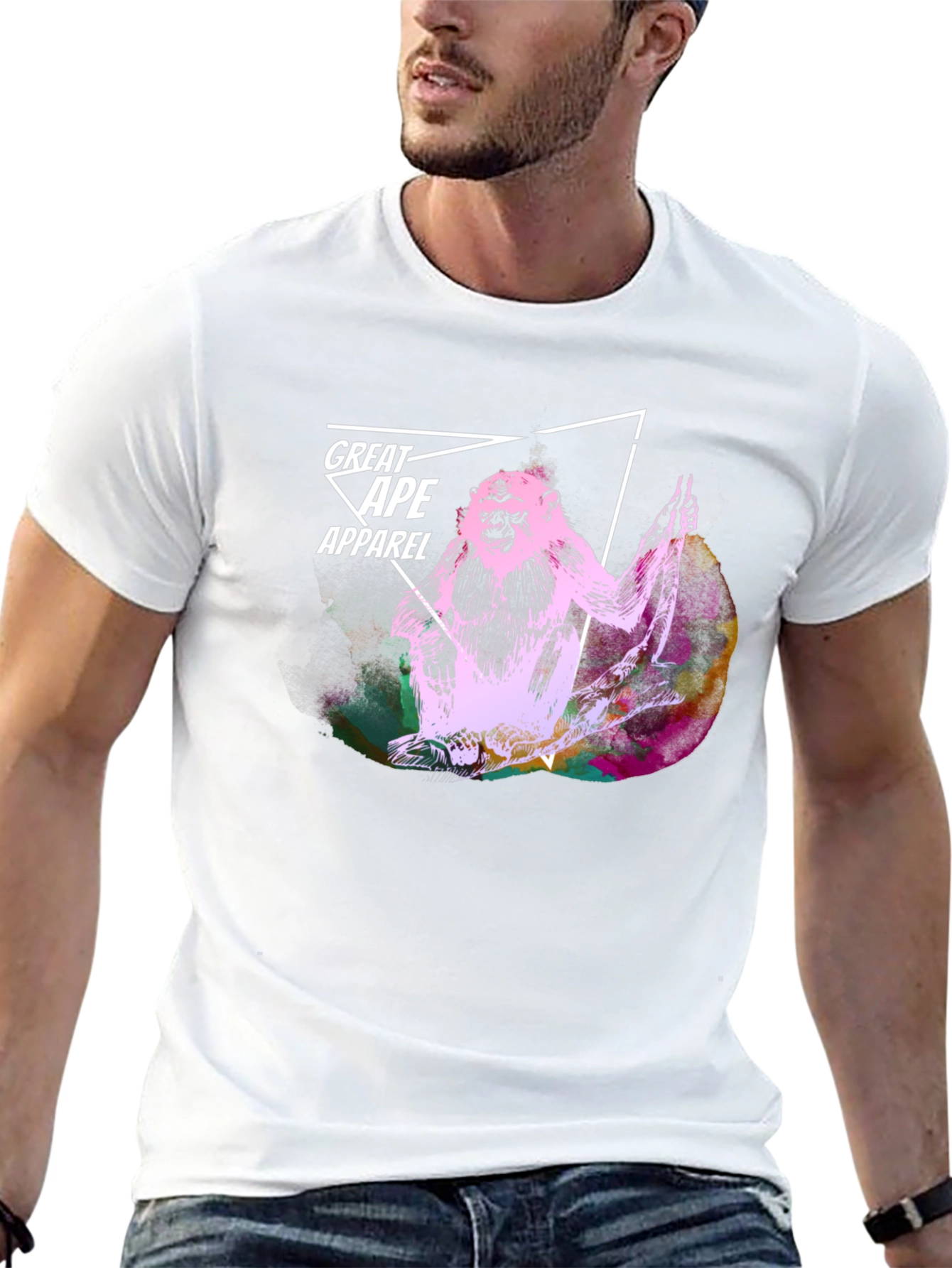 Great Ape Apparel Black T-Shirt