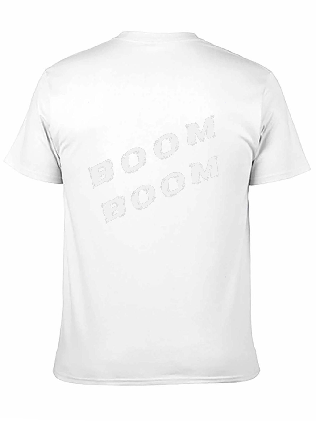 Boom Boom Graphic Tee - Stylish Black T-Shirt