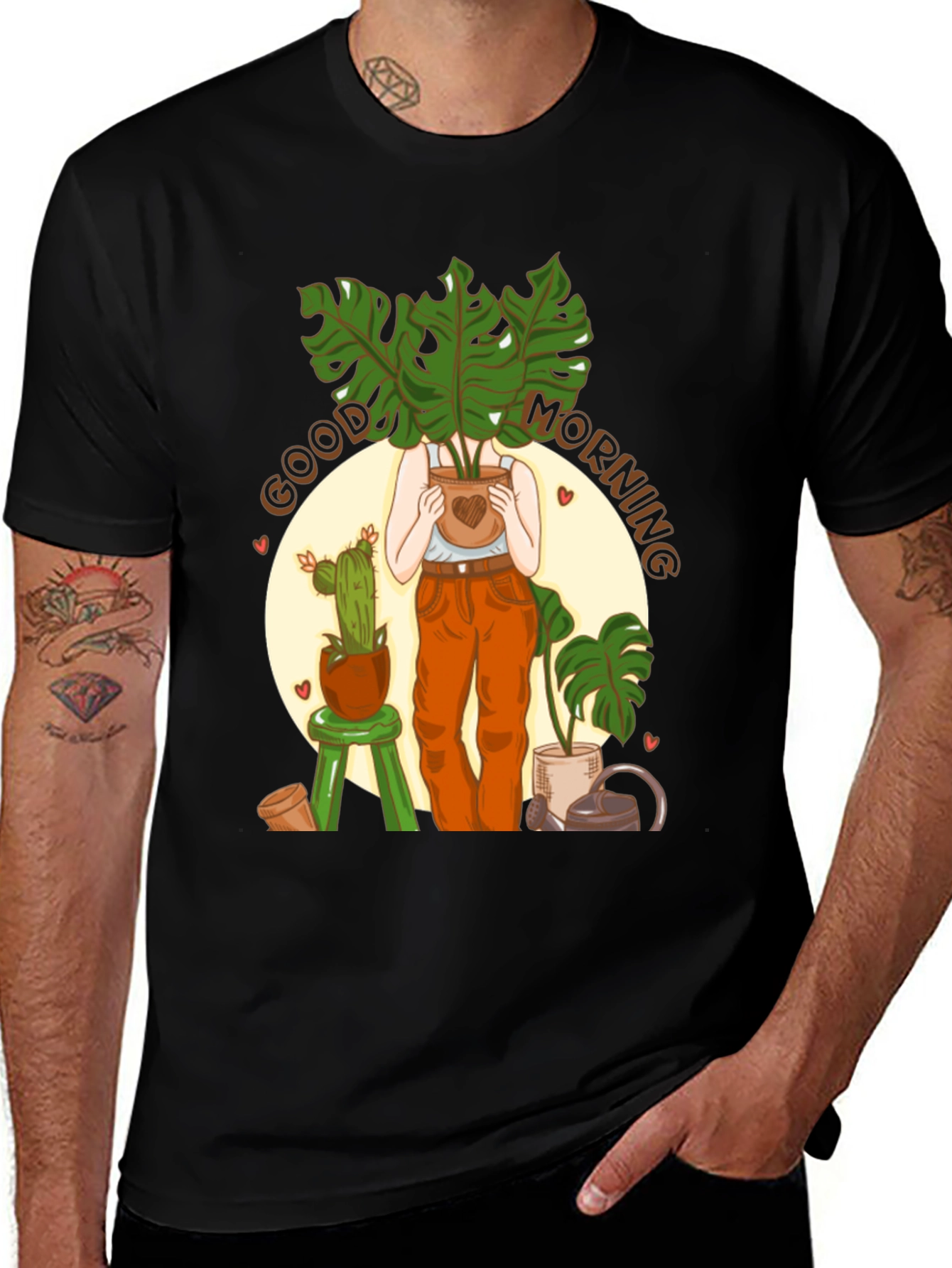 Good Morning Plant Lover Graphic Tee
