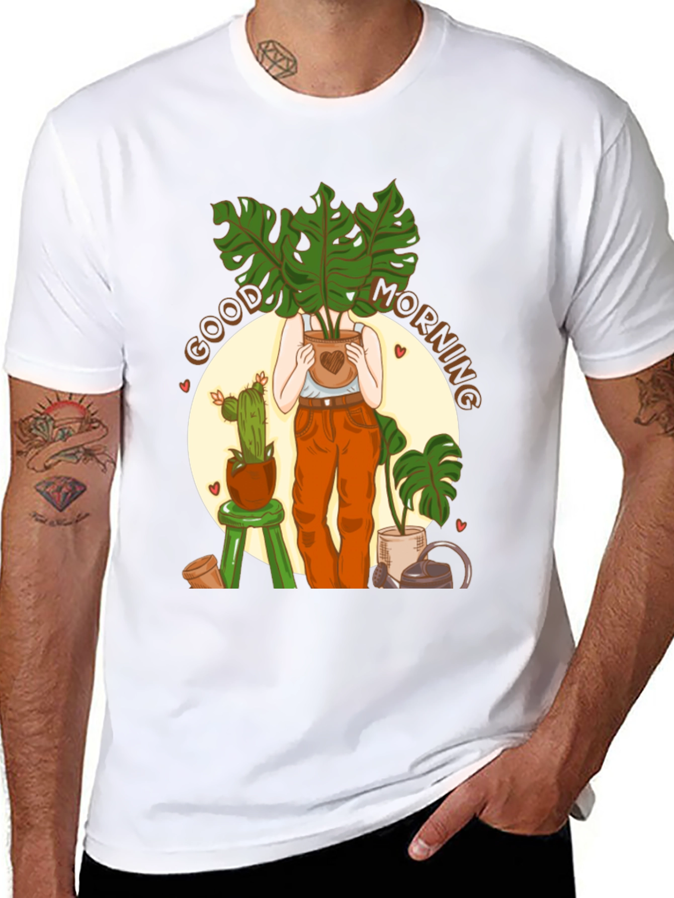 Good Morning Plant Lover Graphic Tee