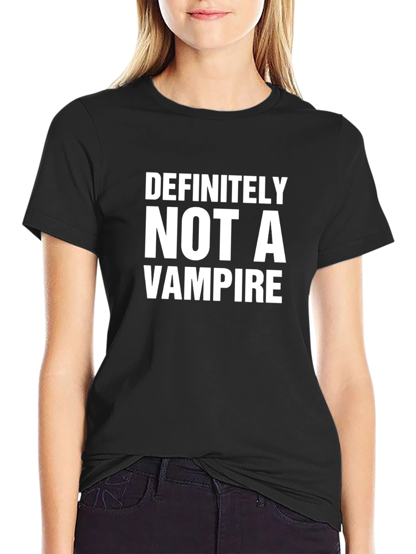 Definitely Not A Vampire T-Shirt