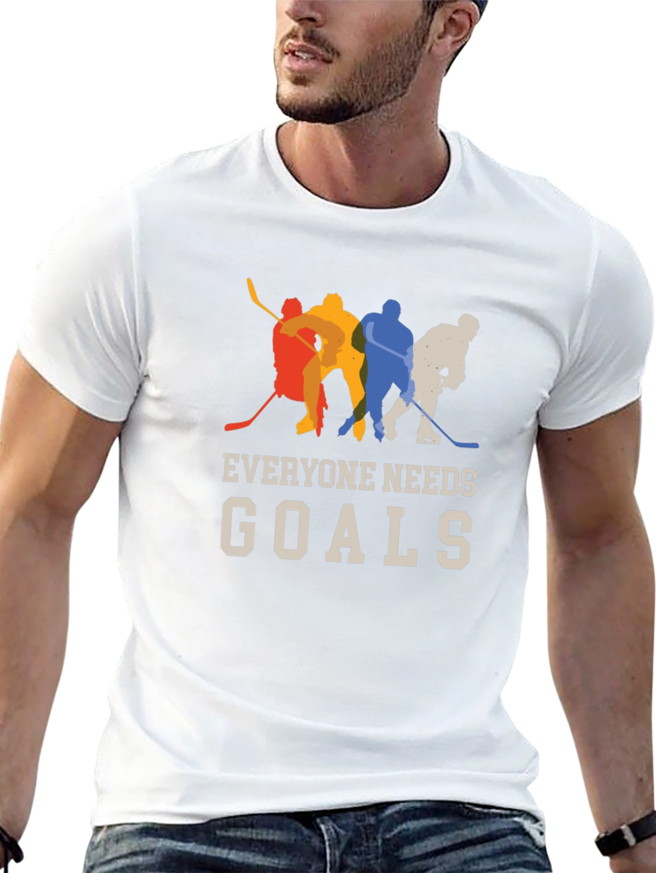 Hockey Goals T-Shirt - Everyone Needs Goals!