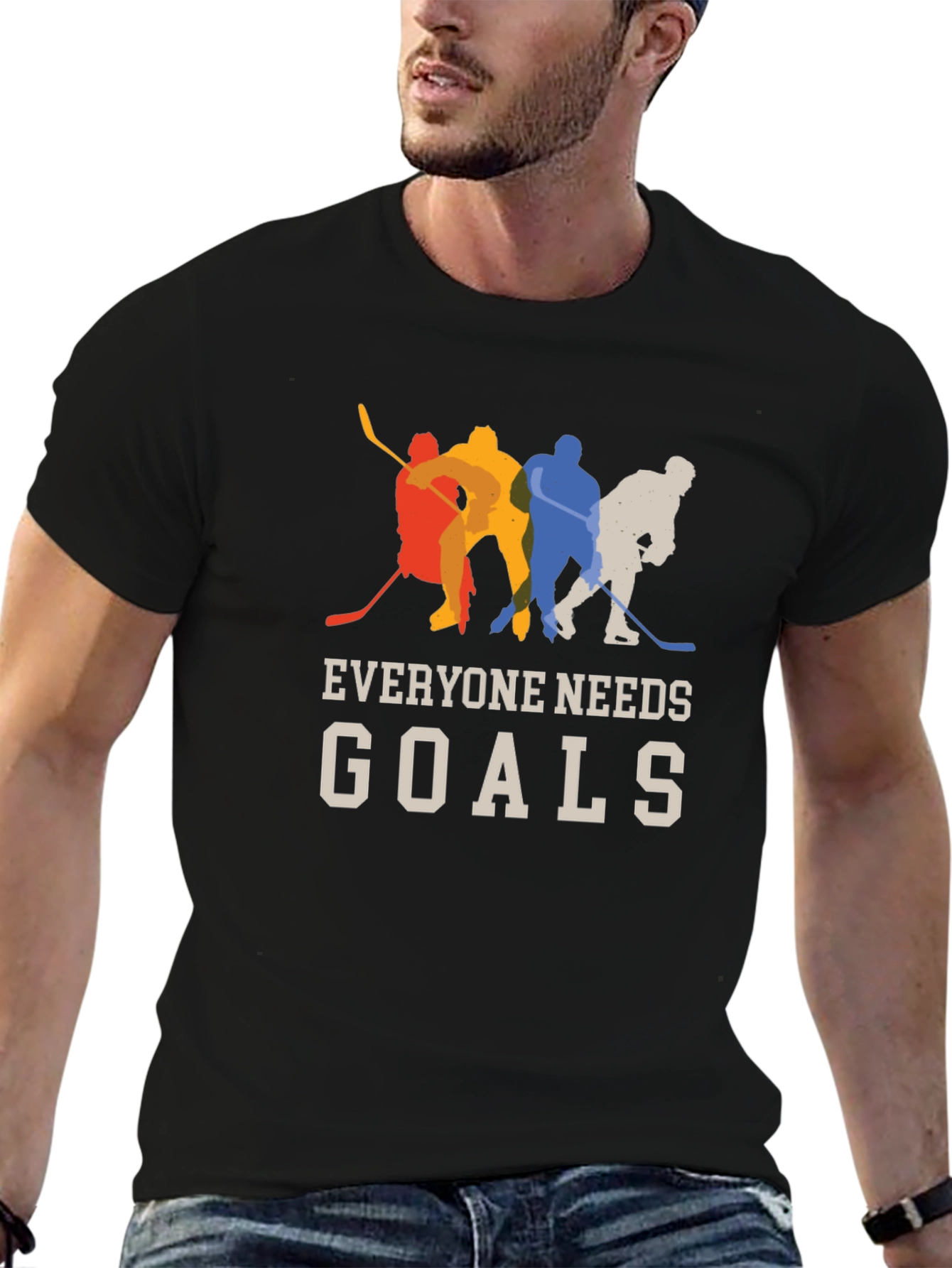 Hockey Goals T-Shirt - Everyone Needs Goals!