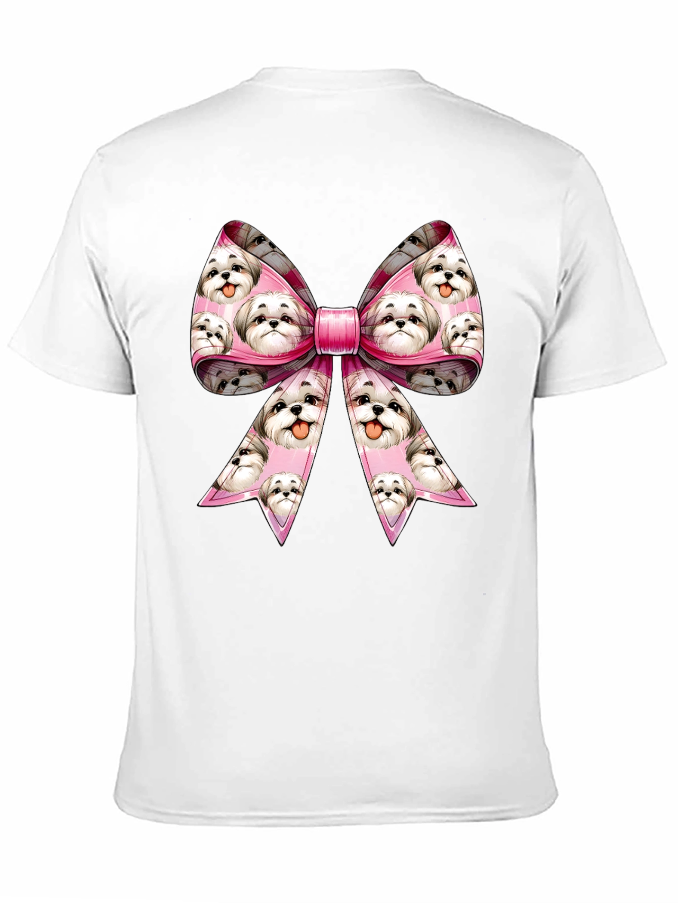 Shih Tzu Dog Bow T-Shirt
