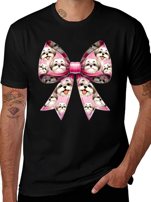 Shih Tzu Dog Bow T-Shirt