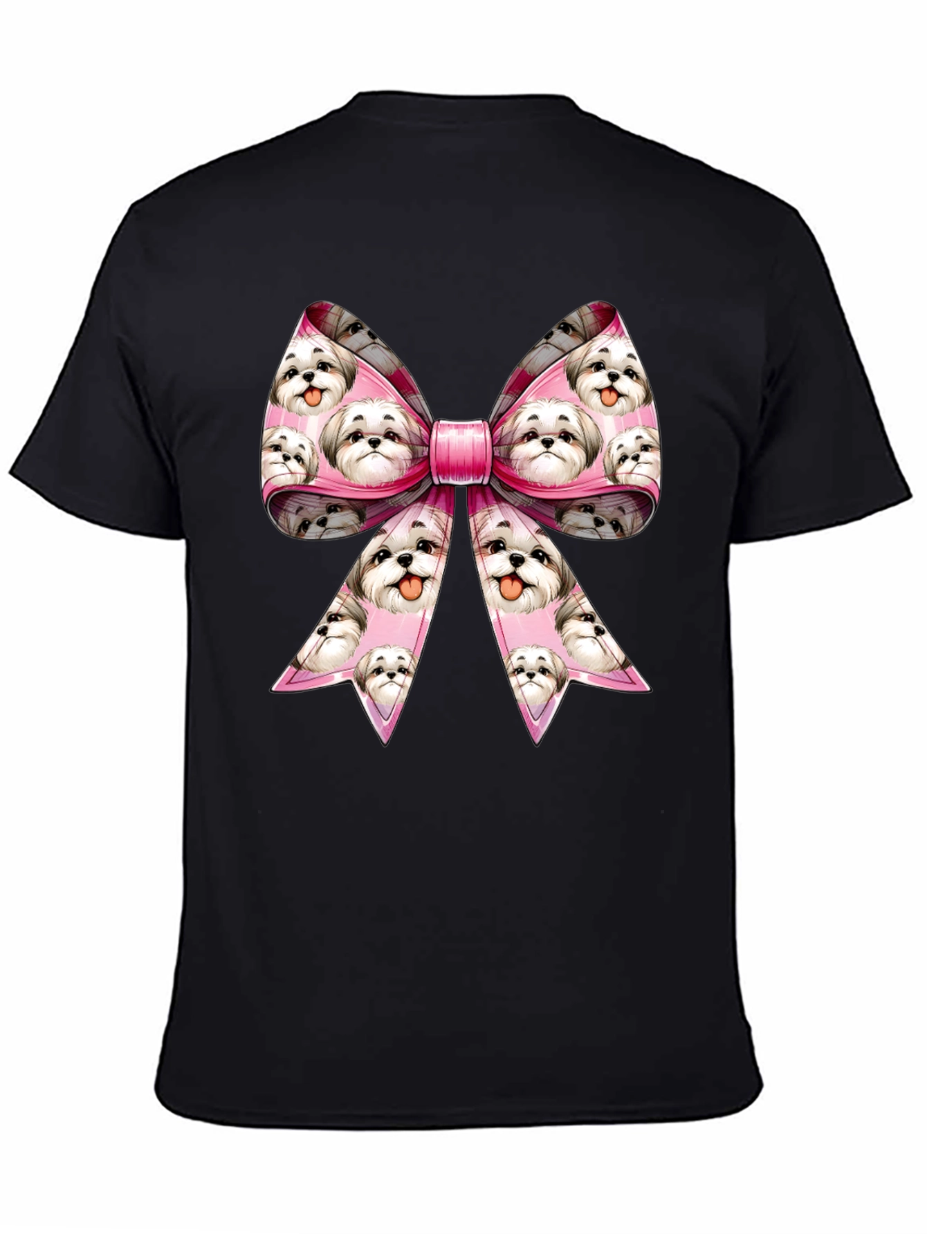 Shih Tzu Dog Bow T-Shirt