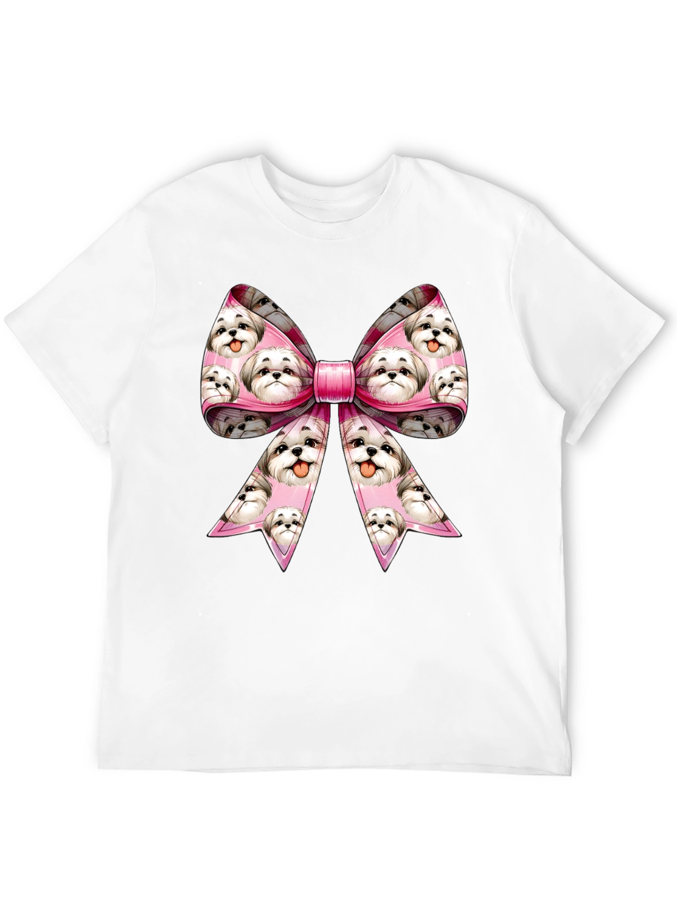 Shih Tzu Dog Bow T-Shirt
