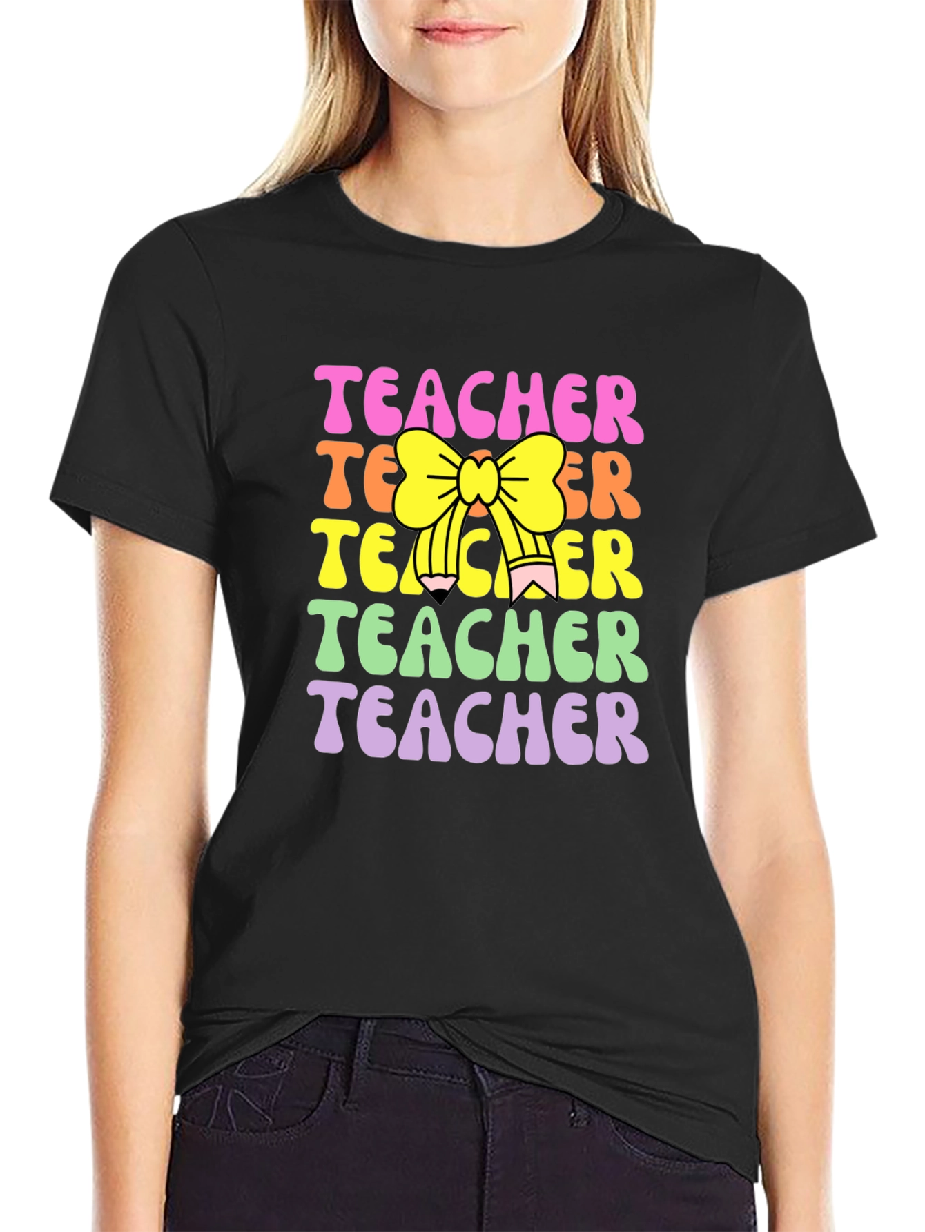 Retro Teacher Graphic Tee