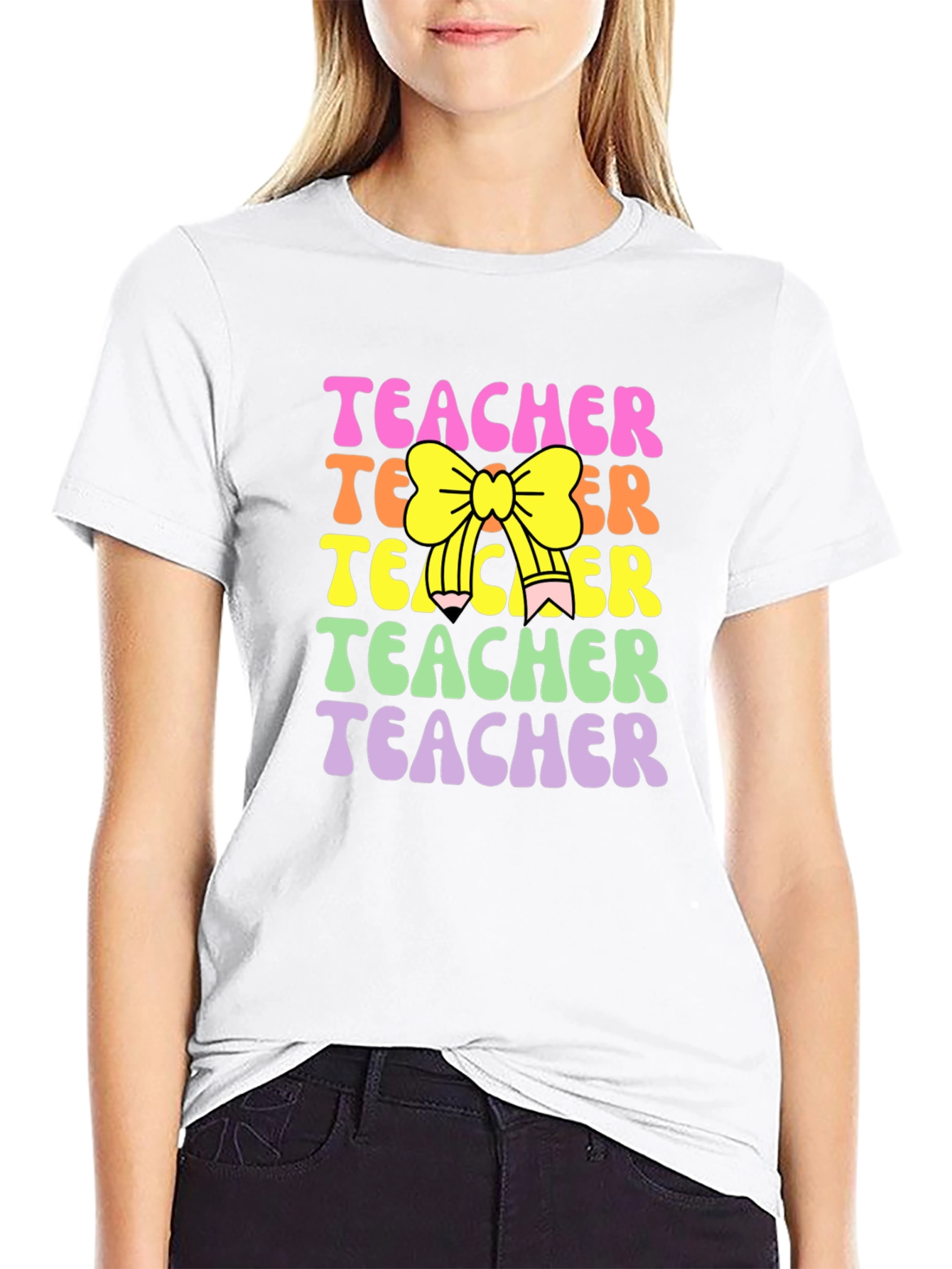 Retro Teacher Graphic Tee