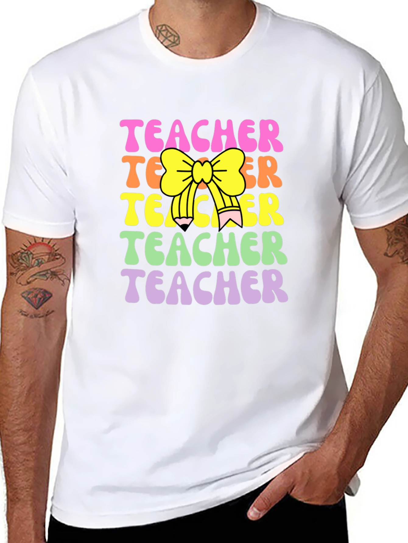Retro Teacher Graphic Tee