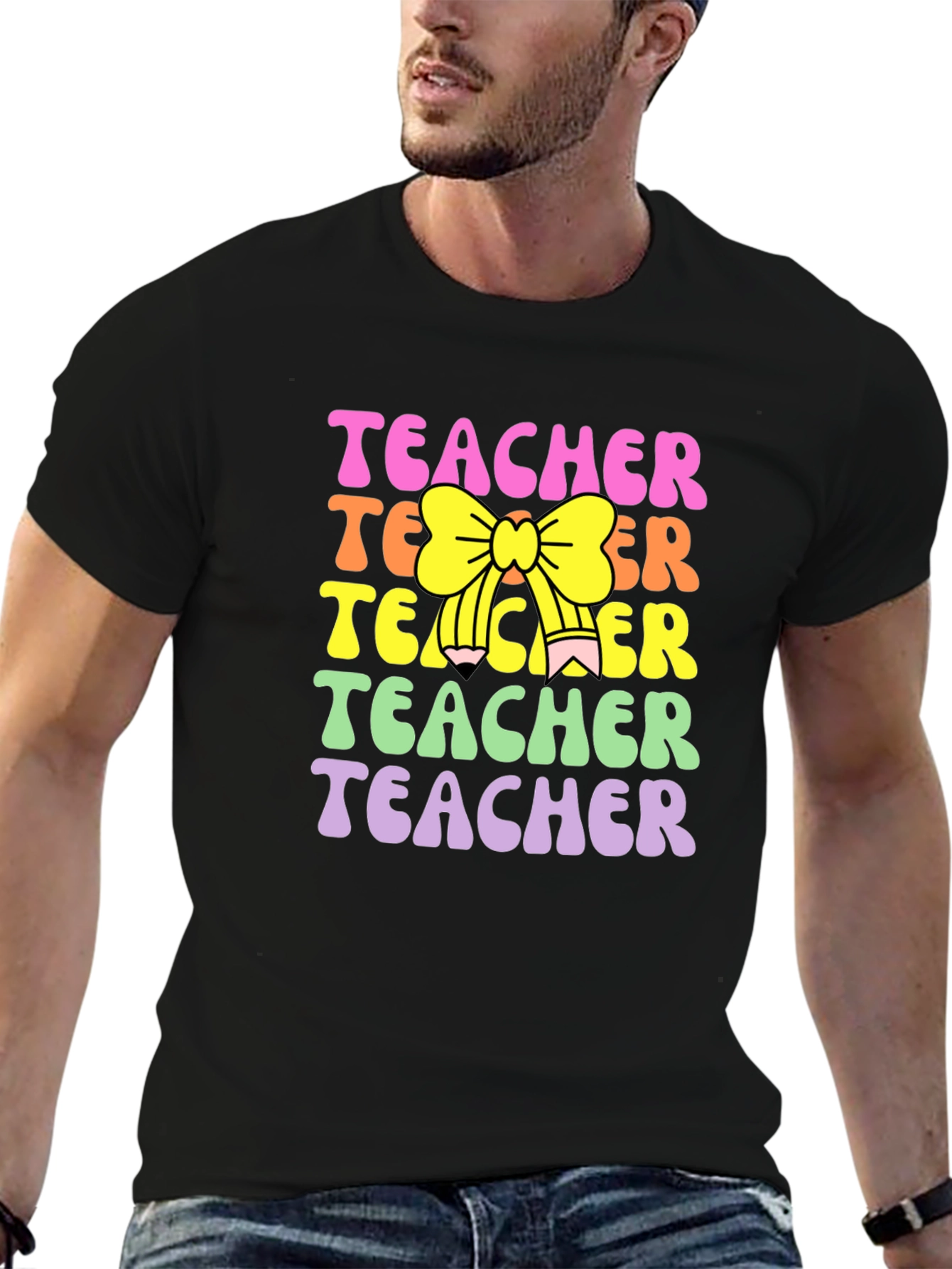 Retro Teacher Graphic Tee
